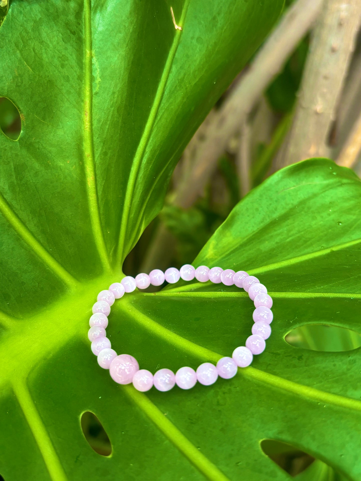 #Kunzite bracelet 5.5mm