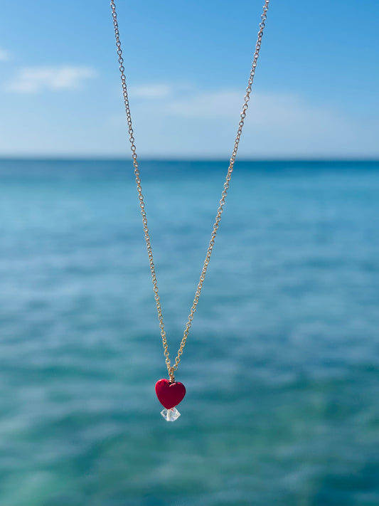 *heart necklace