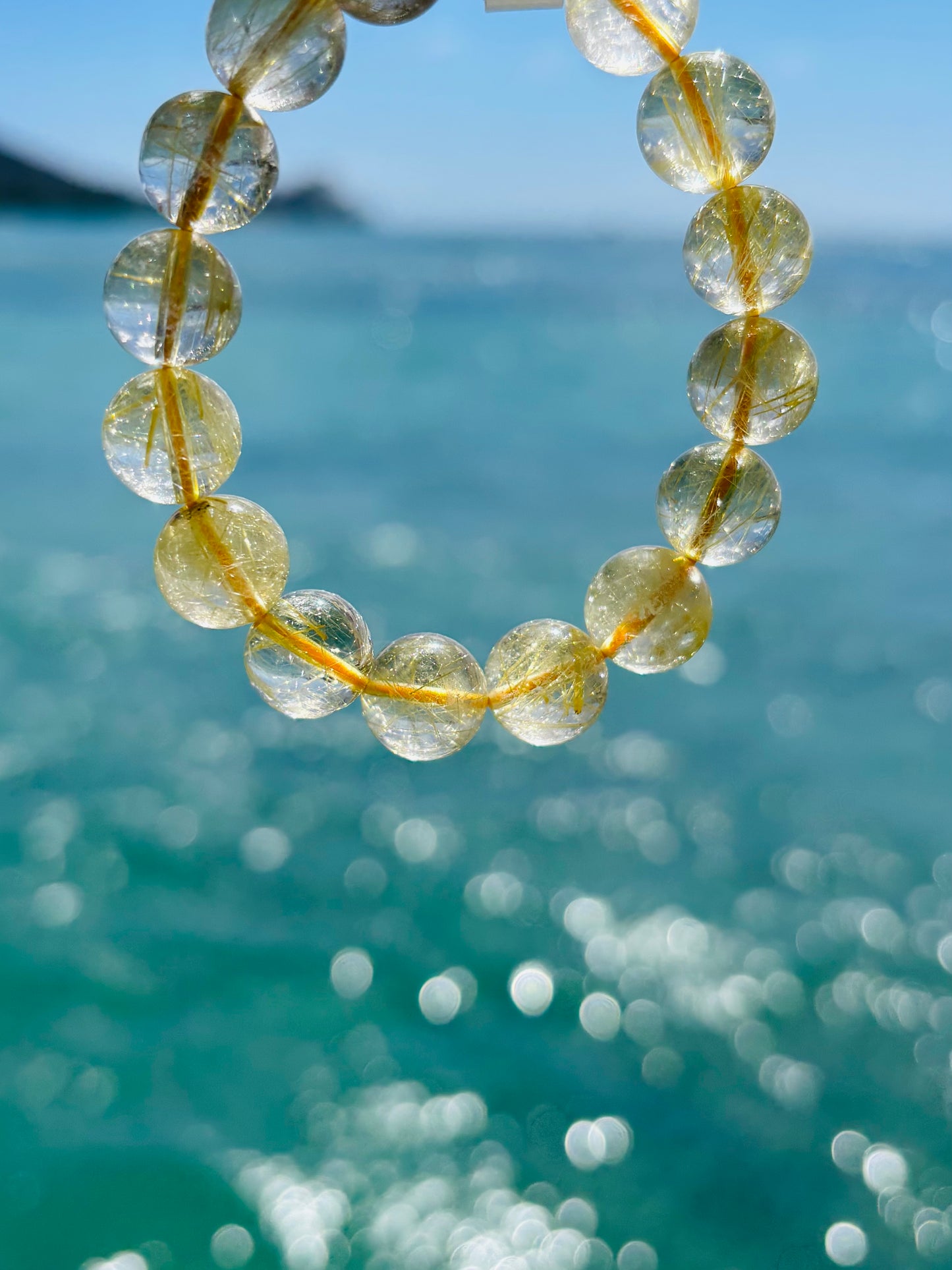 Yellow Rutile Quartz 11.5mm