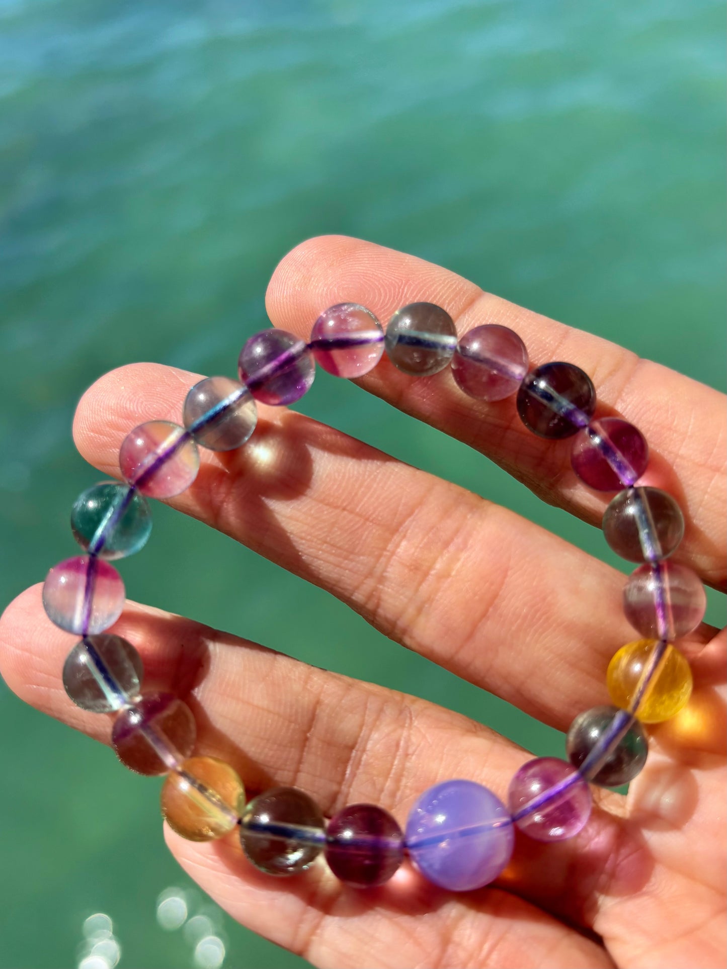 Fluorite Bracelet 8mm