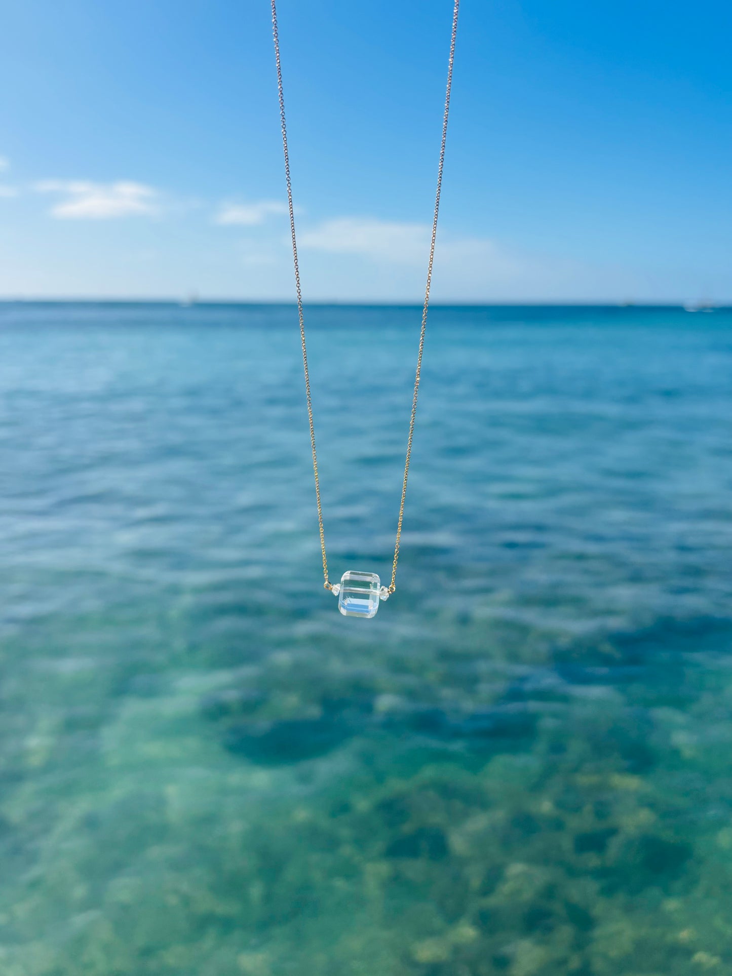 *Crystal+Herkimer Necklace