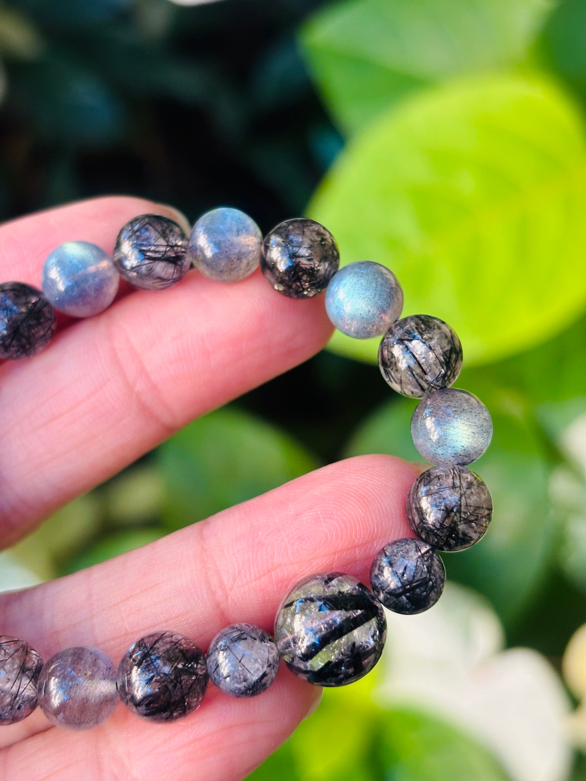 #Black Rutile Quartz