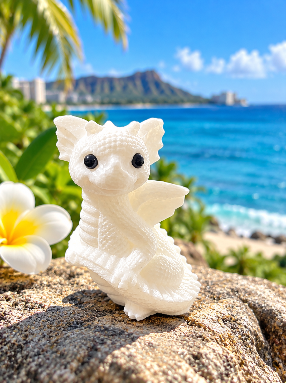#翡翠　Dragon white