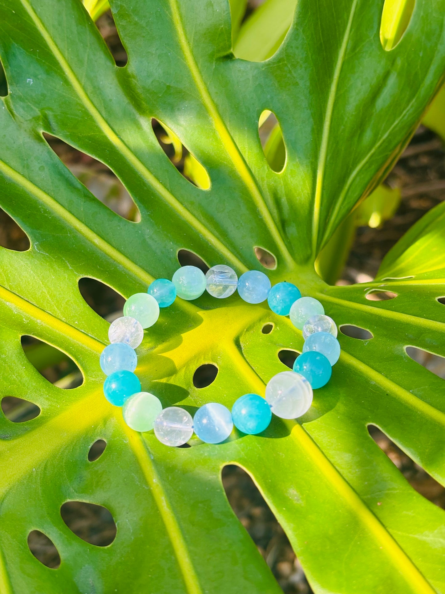 #Hope stone Amazonite bracelet