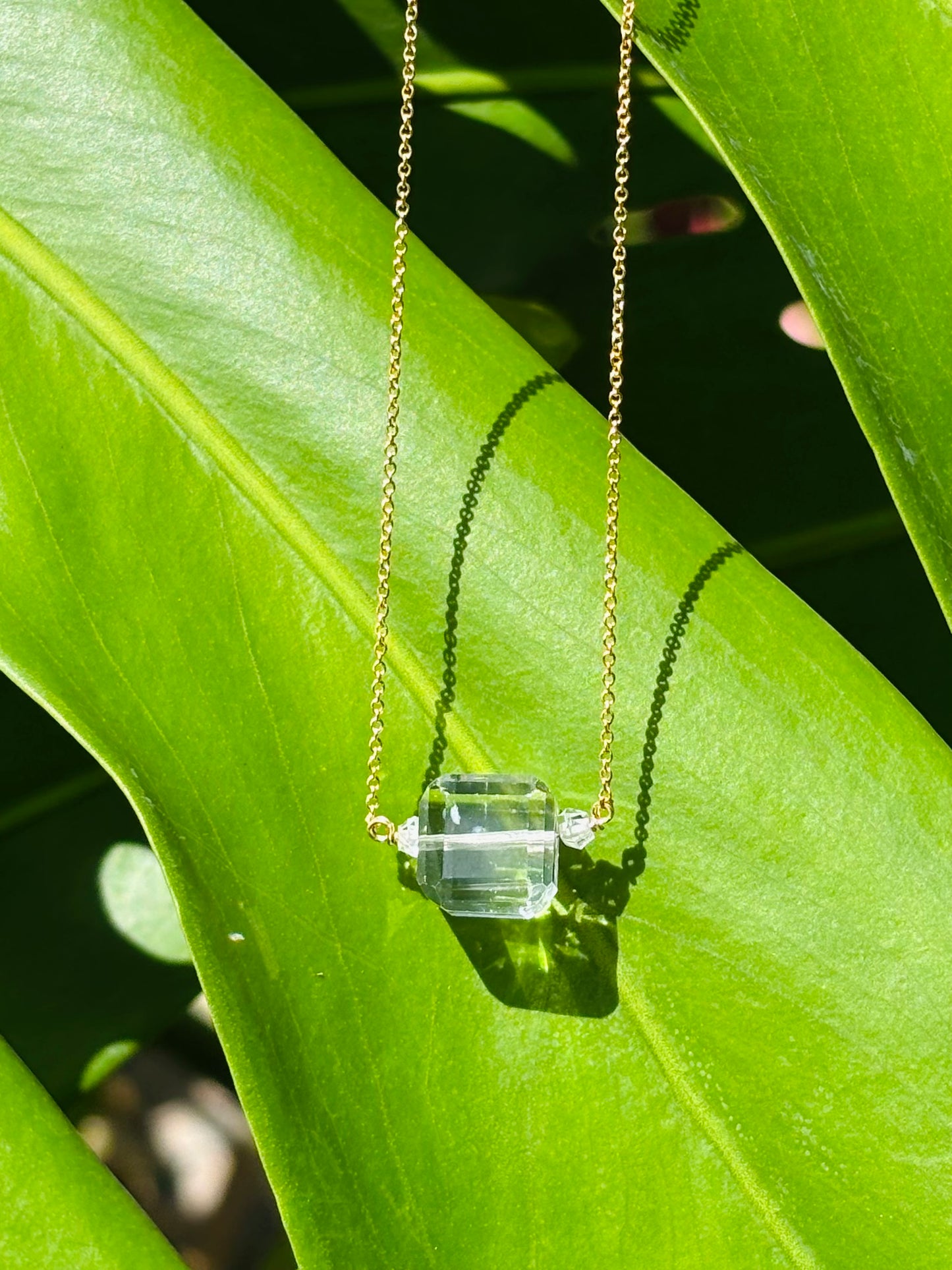 Crystal+Herkimer Necklace