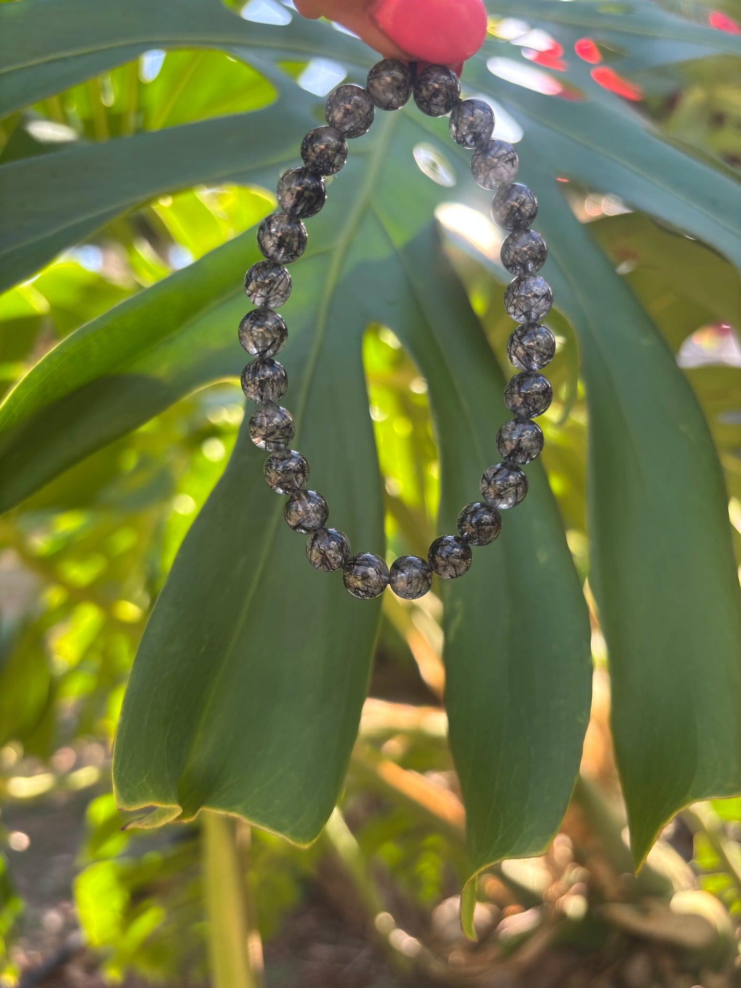 Black Rutile Quartz 7mm