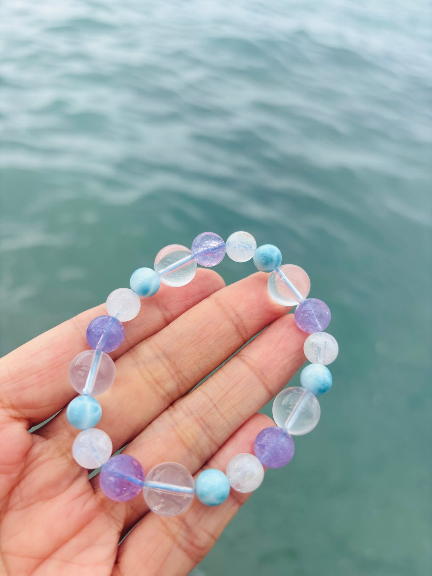 #Larimar Bracelet♪