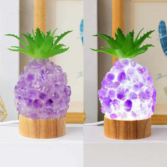 Pineapple Lamp lavender