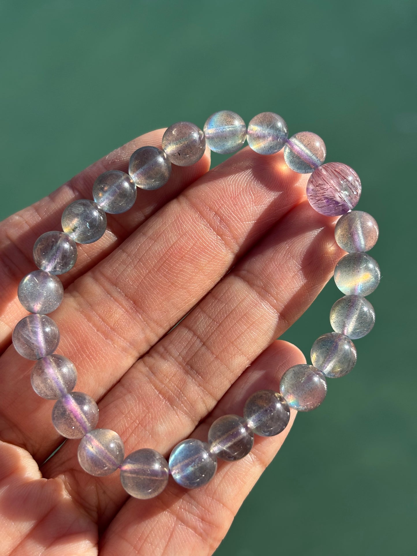 #Labradorite+Super seven