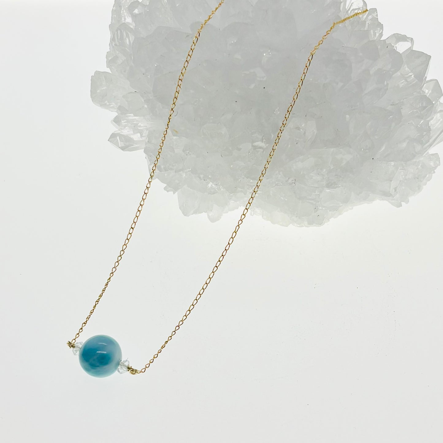 *Larimar Necklace(ラリマーネックレス)