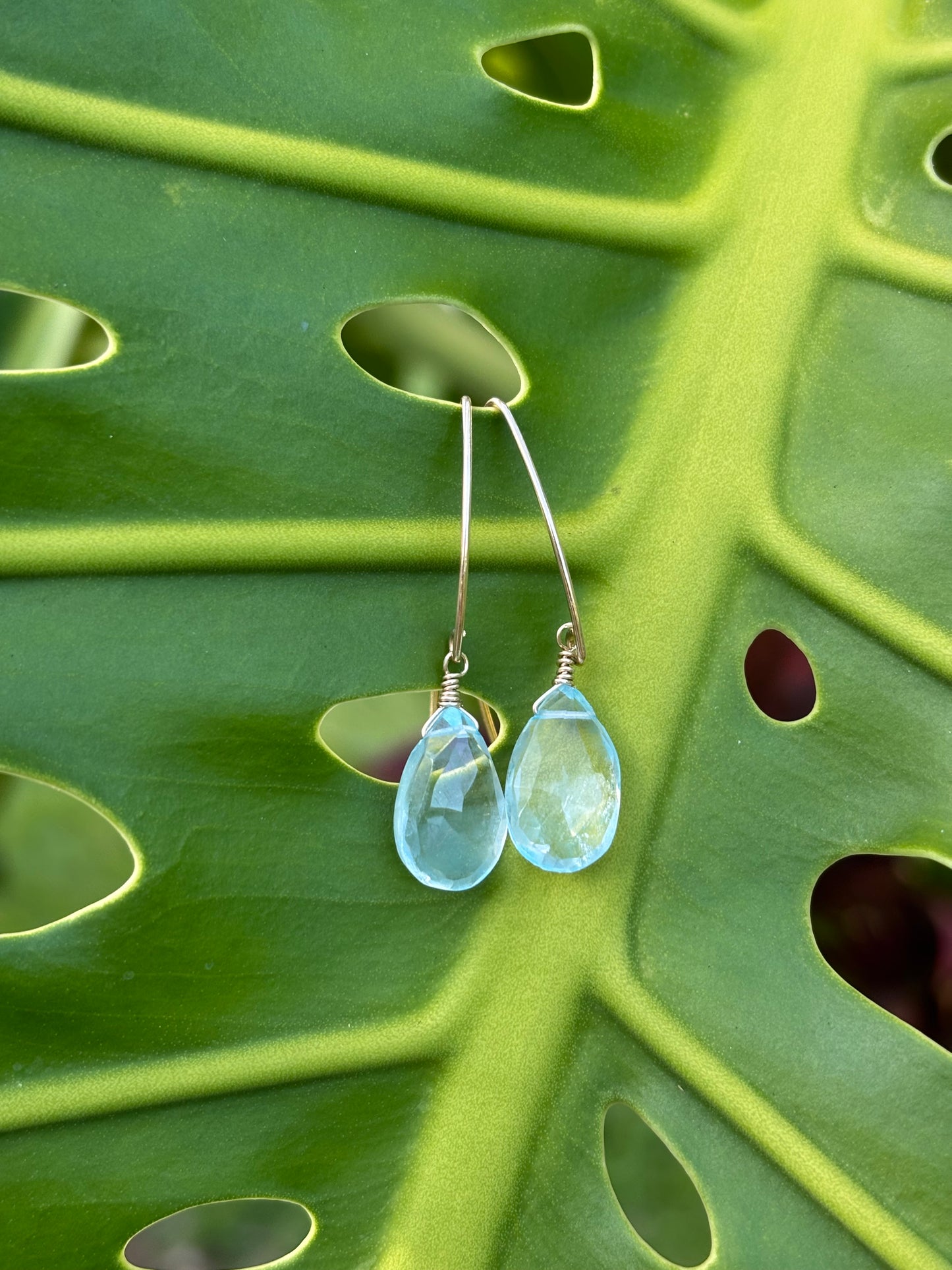 Blue topaz Earrings(ブルートパーズピアス)