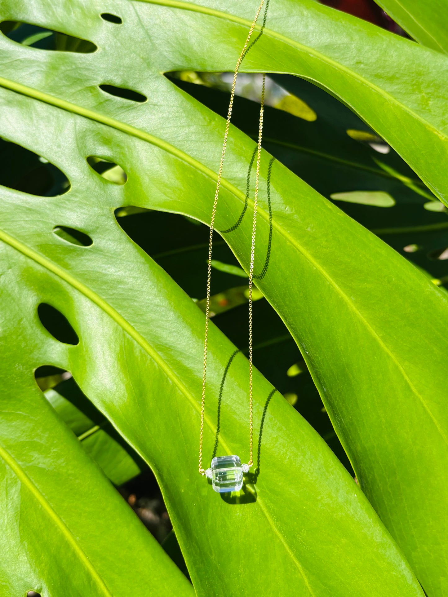 Crystal+Herkimer Necklace