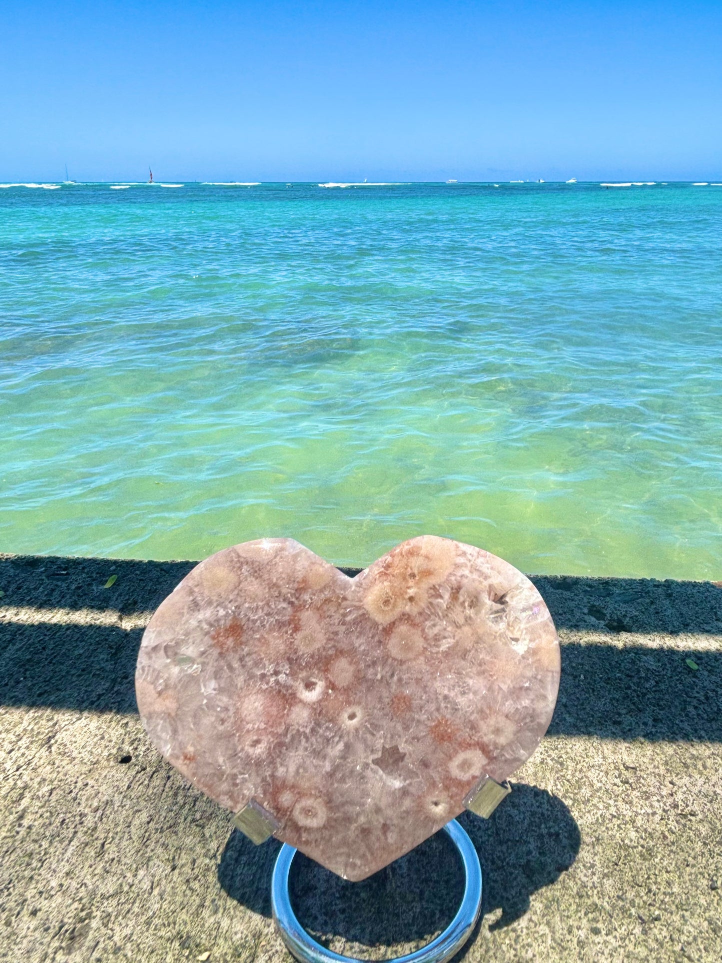 #Pink Flower Agate⓶