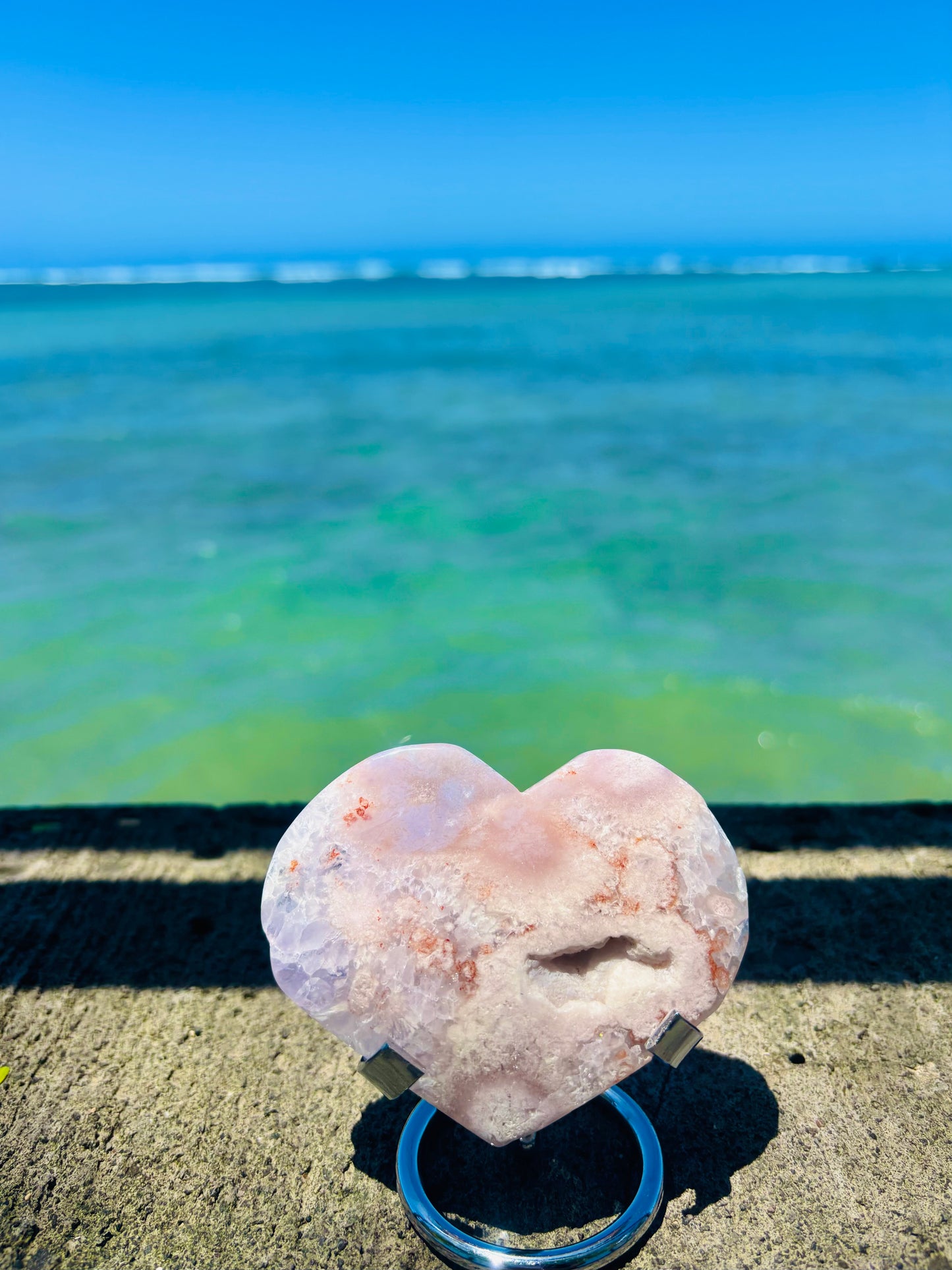 #Pink Flower Agate ⓸
