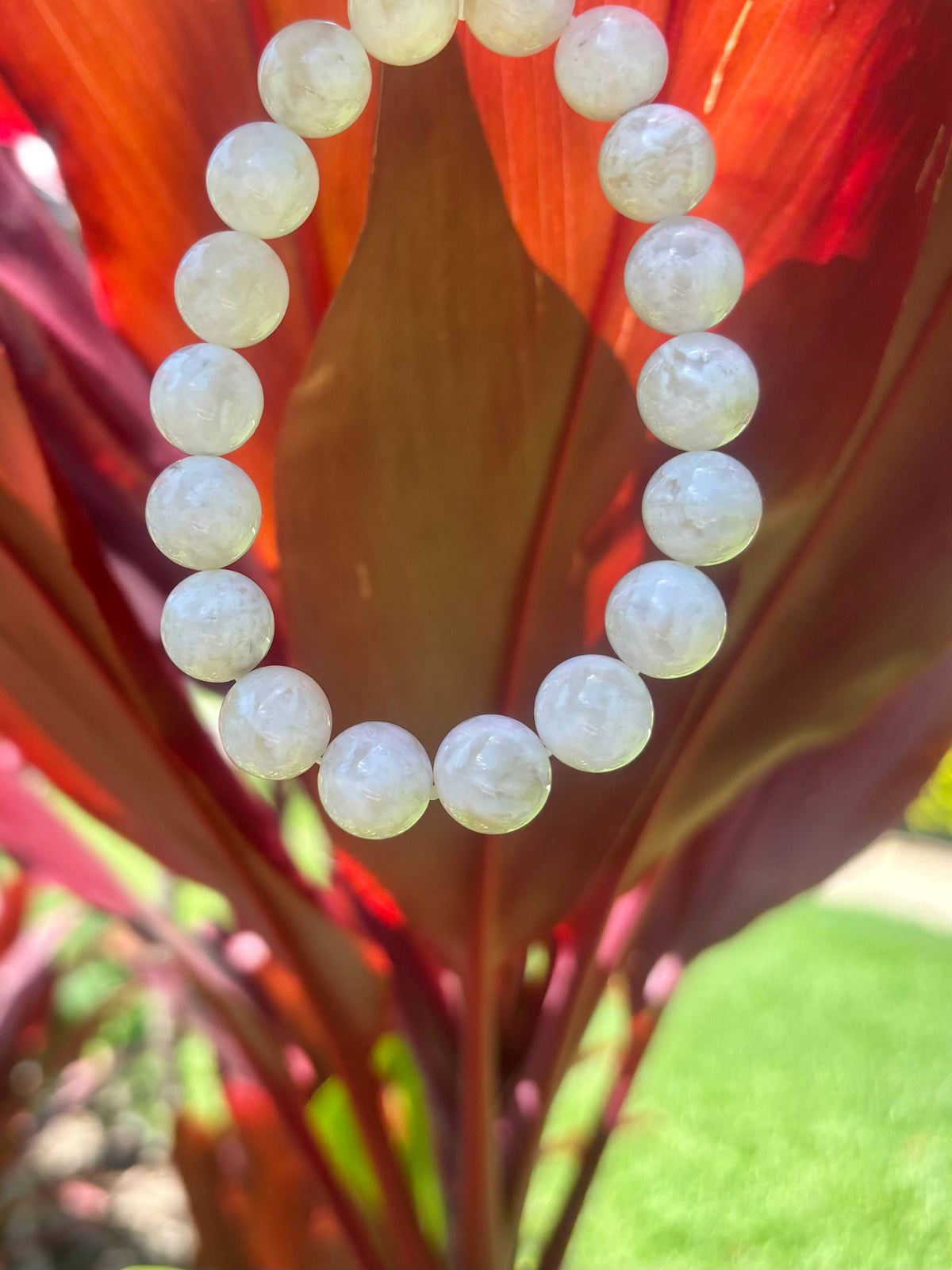 #White snowflake❄️Bracelet 12mm