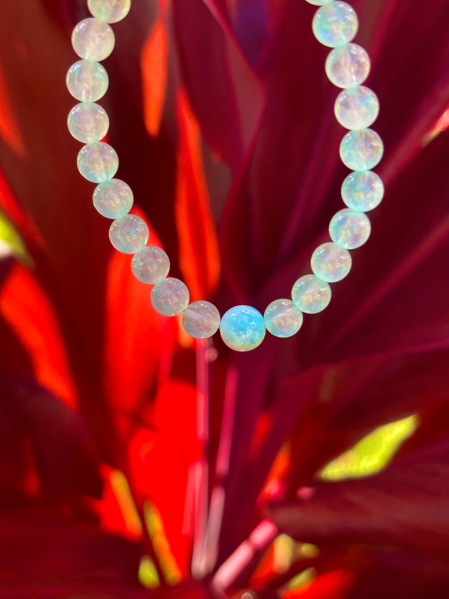 *レアGreen Moonstone Bracelet