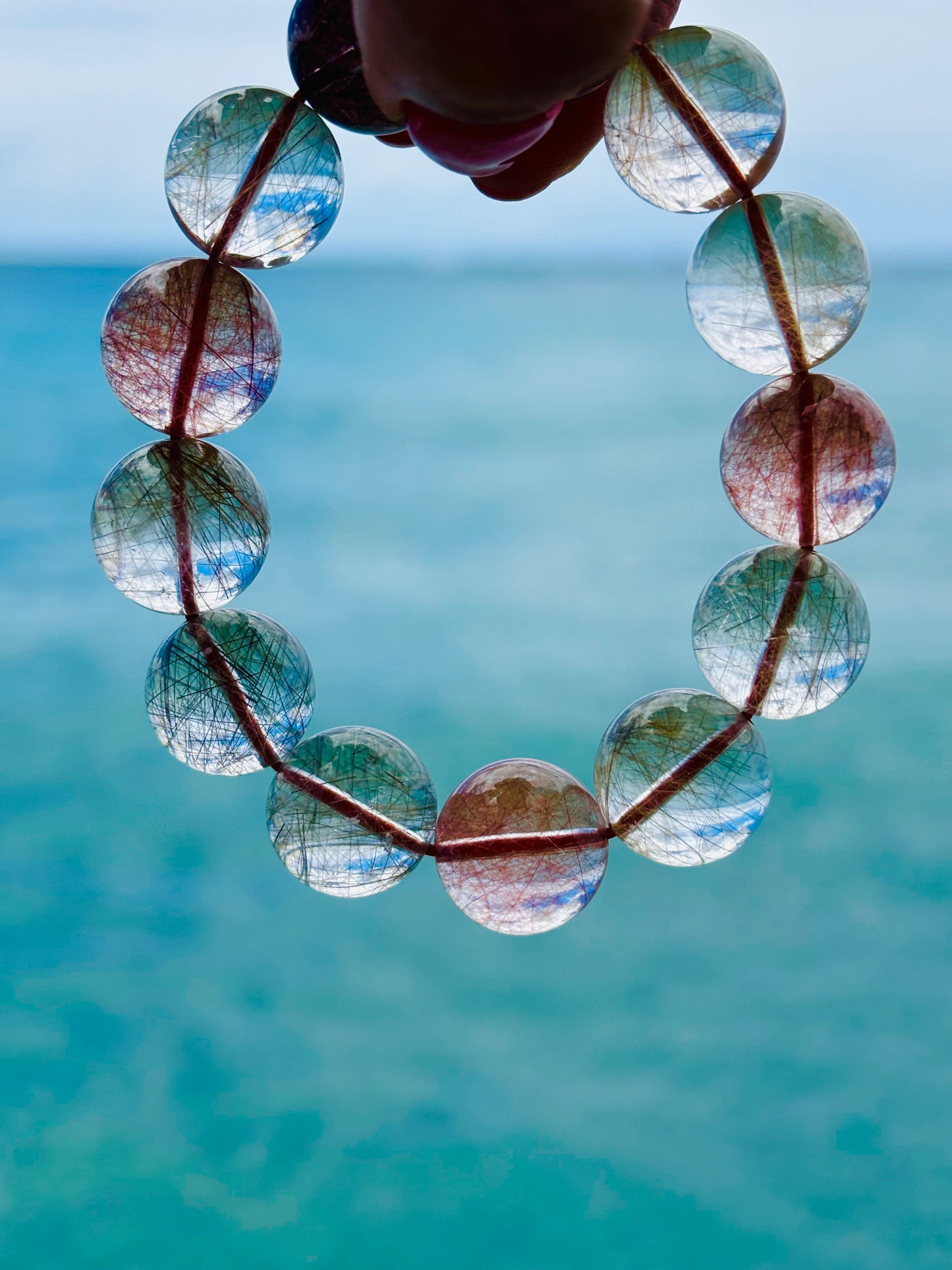 Multi Color Rutile Quartz14mm