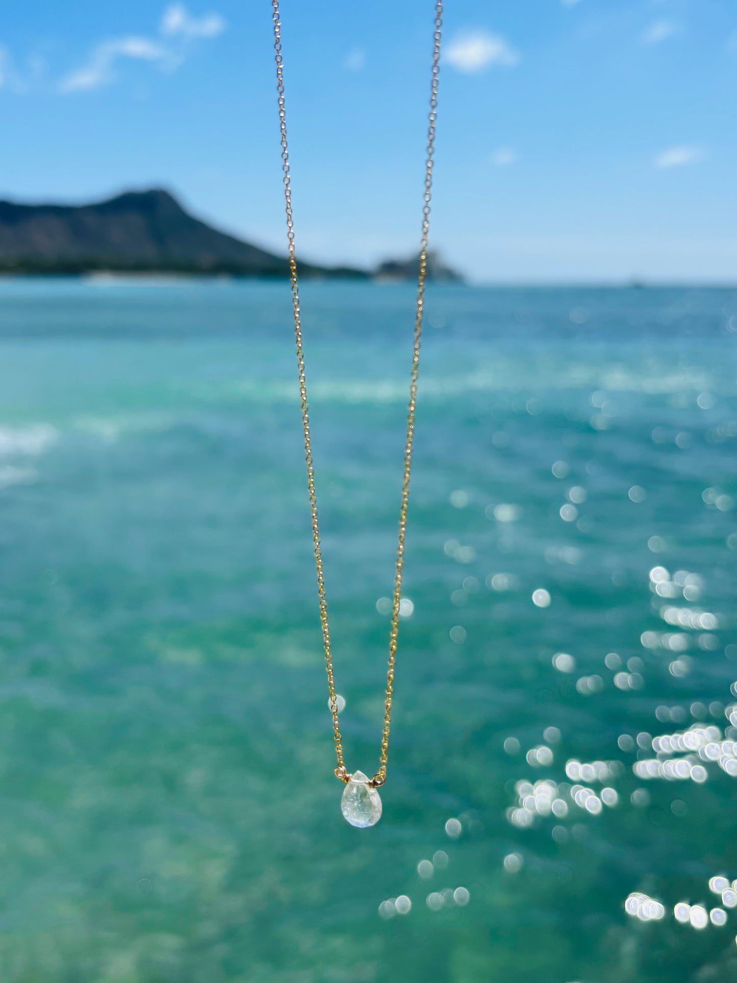 Topaz necklace