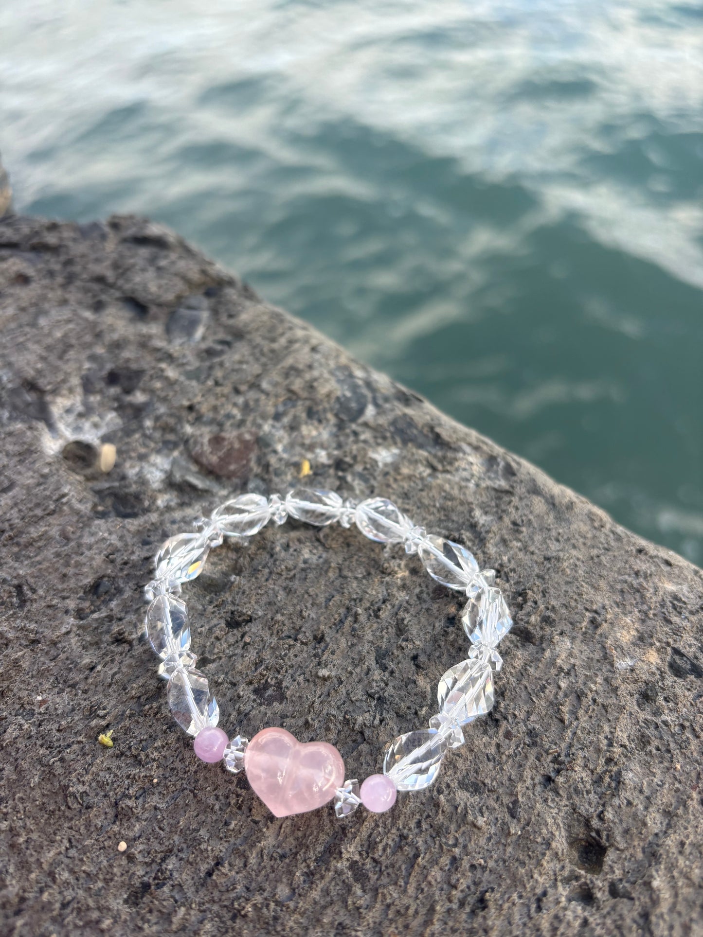 #ALOHA🩷Rose Quartz Bracelet⓶
