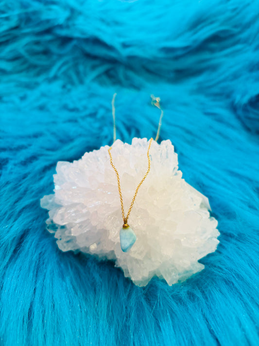 Larimar necklace