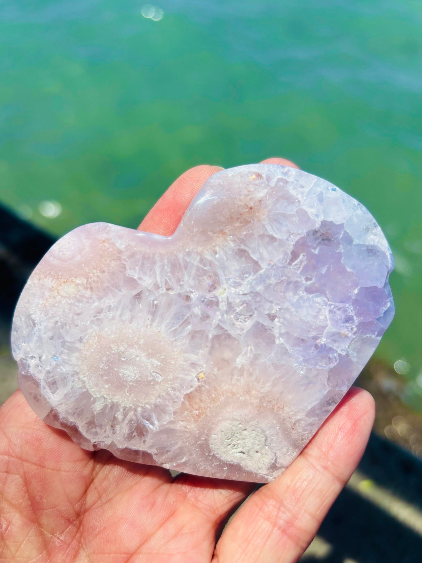 #Pink Flower Agate ⓸