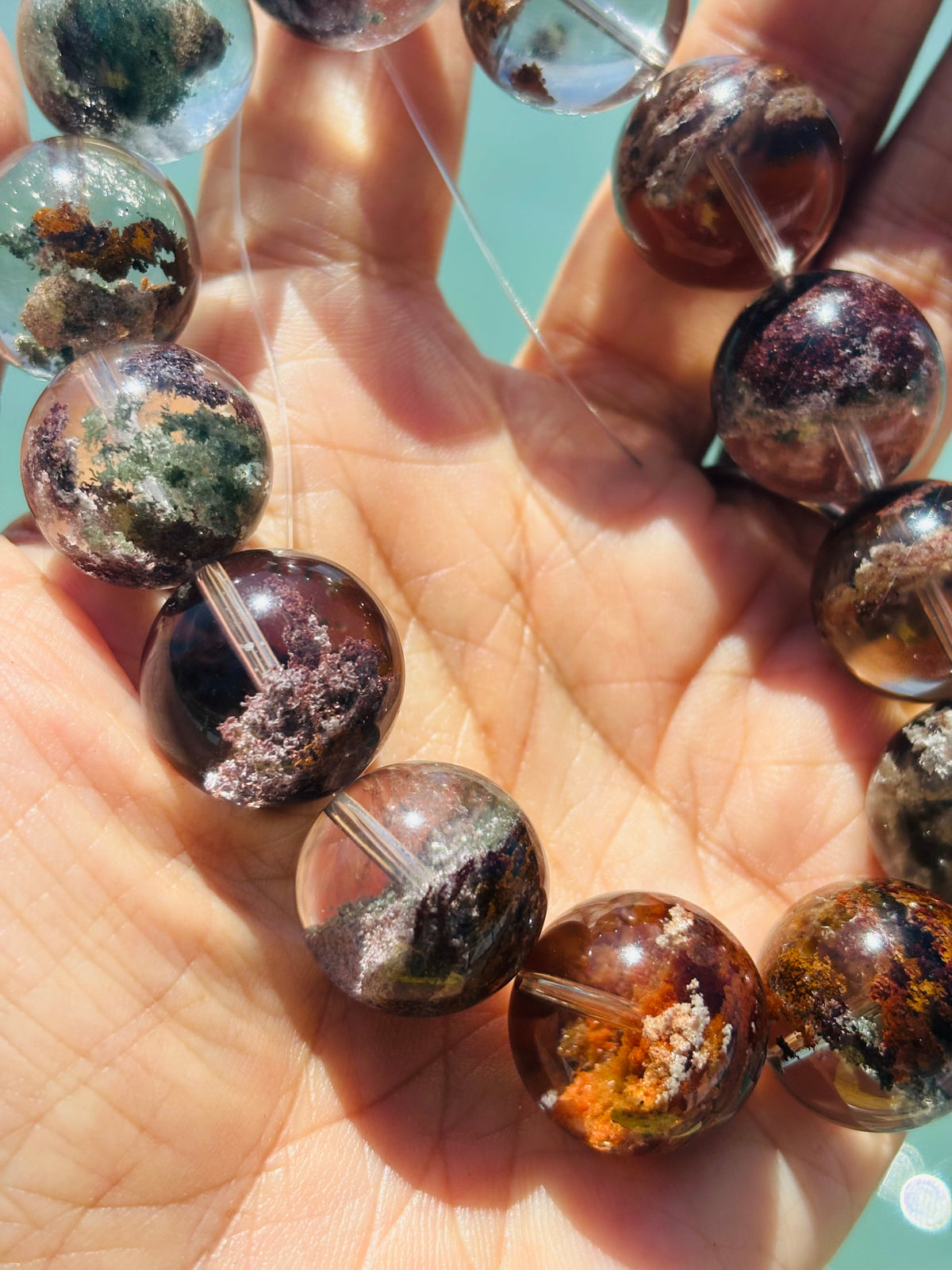 超極上　Monet Garden Quartz 18mm (お客様ご依頼分)