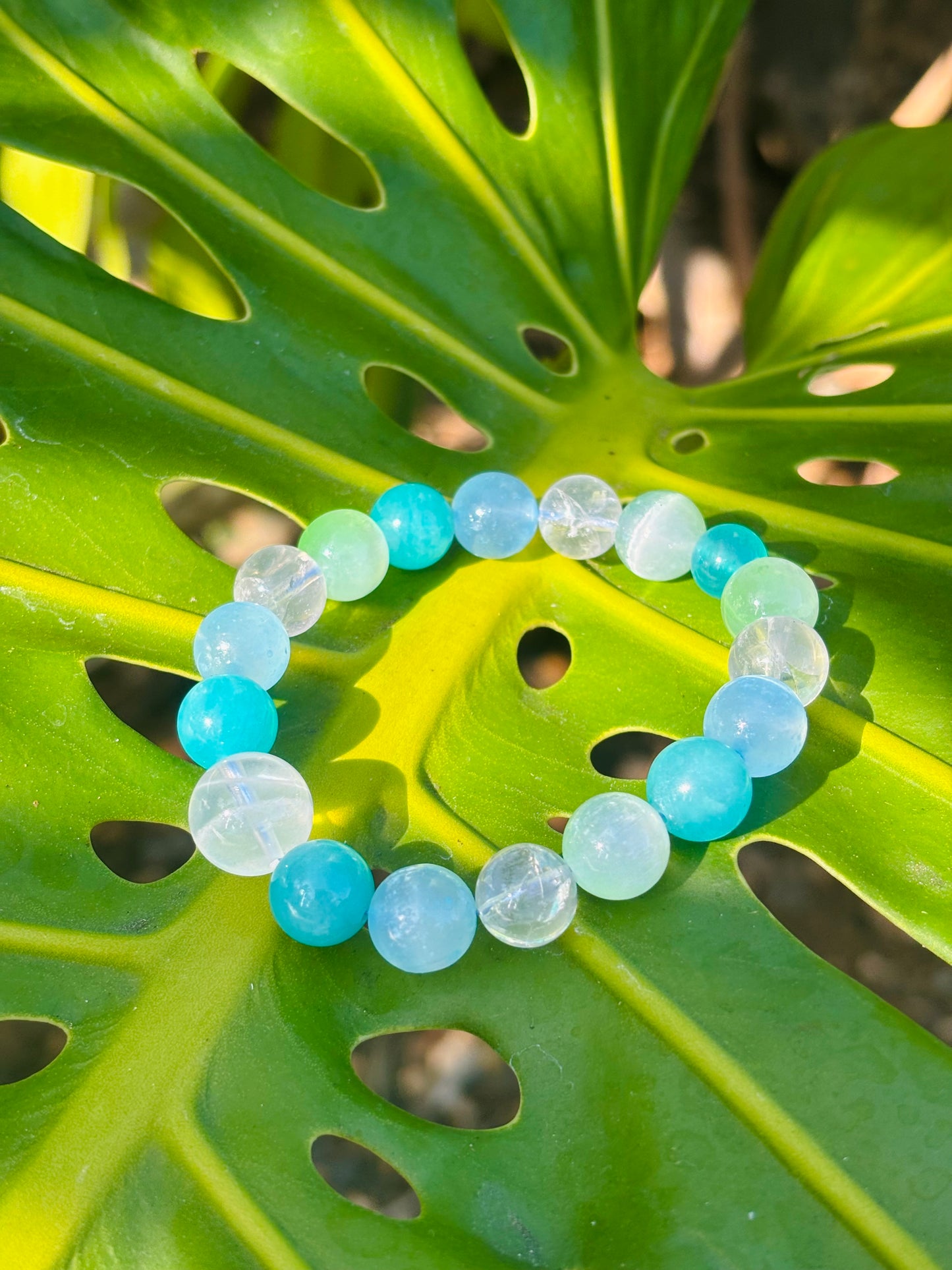 #Hope stone Amazonite bracelet