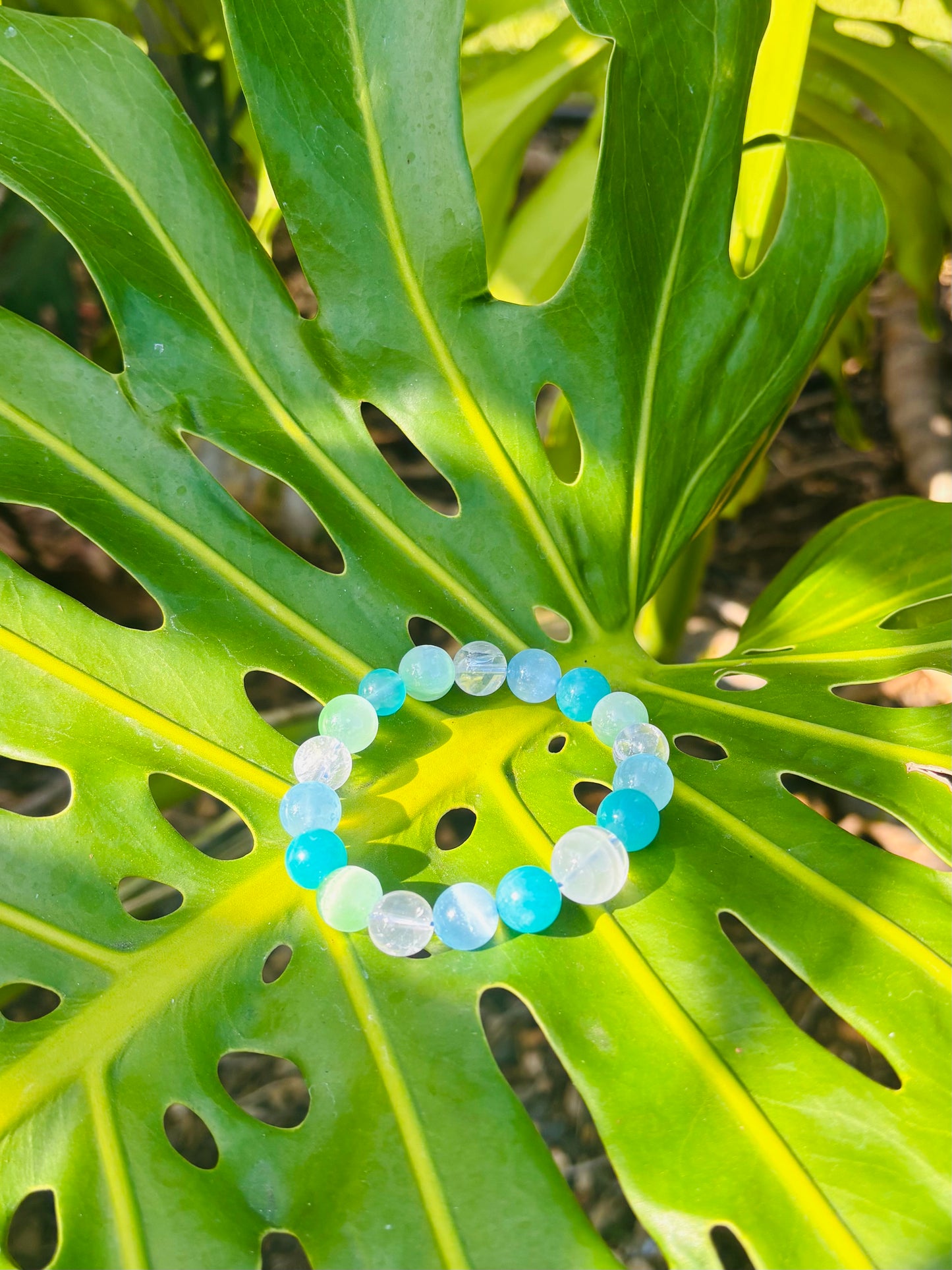 #Hope stone Amazonite bracelet