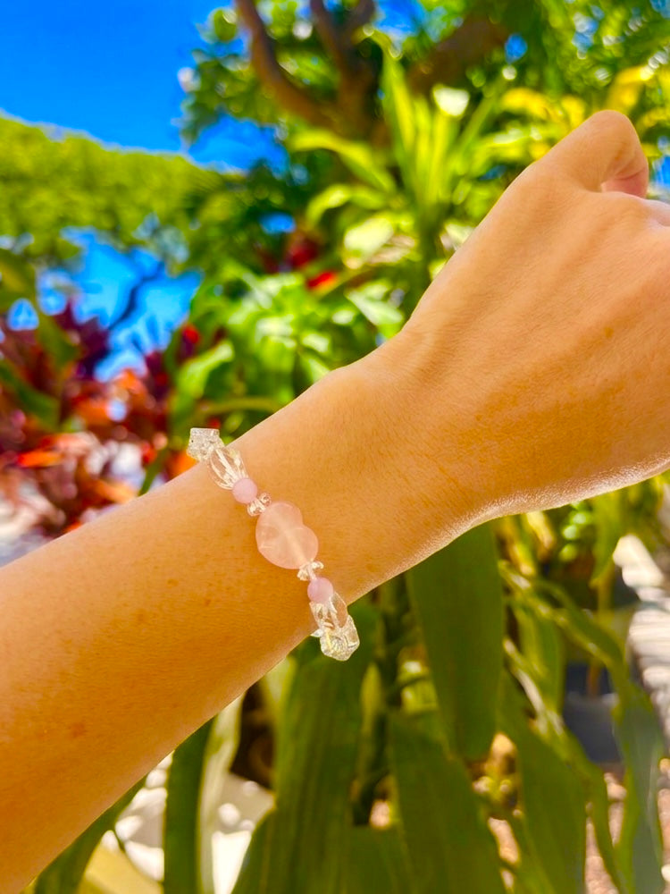#ALOHA🩷Rose Quartz Bracelet⓶