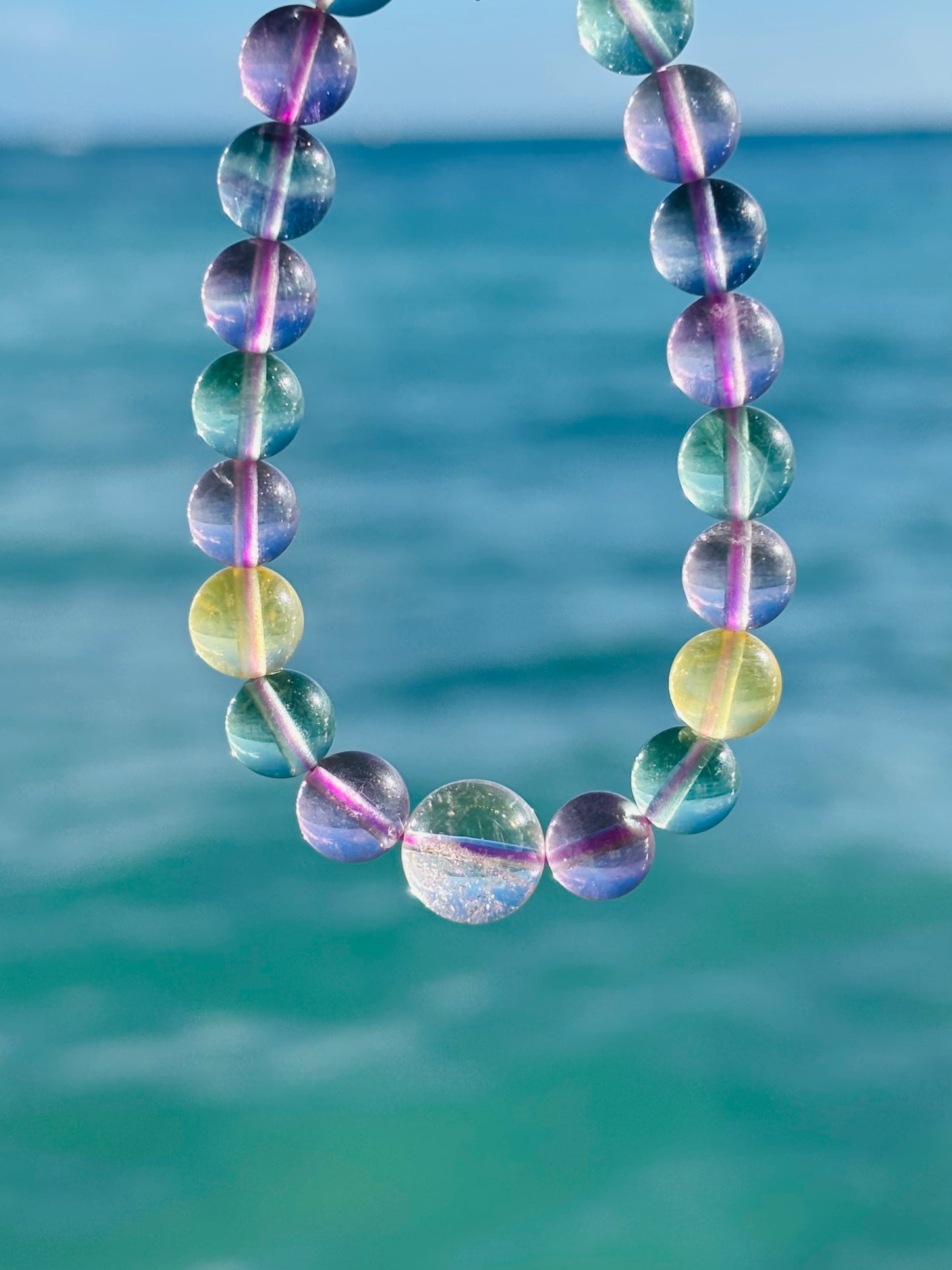 フローライトブレスレット