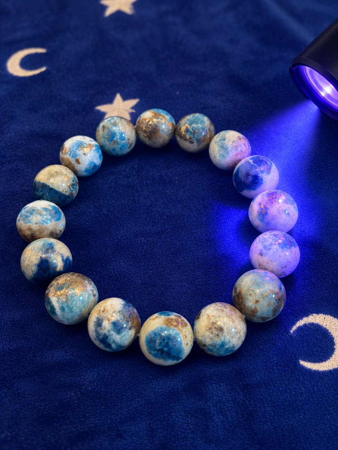 #超レア　Hackmanite & Pyrite Bracelet
