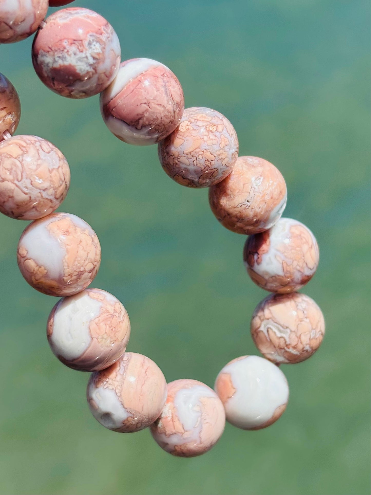 #レアMexican Agate 13.5mm
