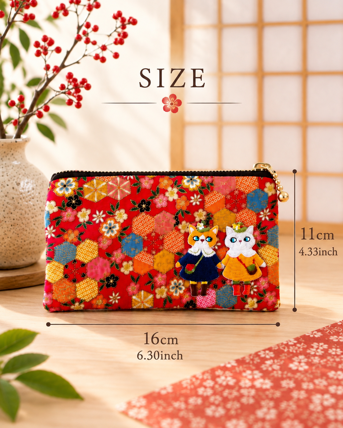 #Cat Lovers Pouch