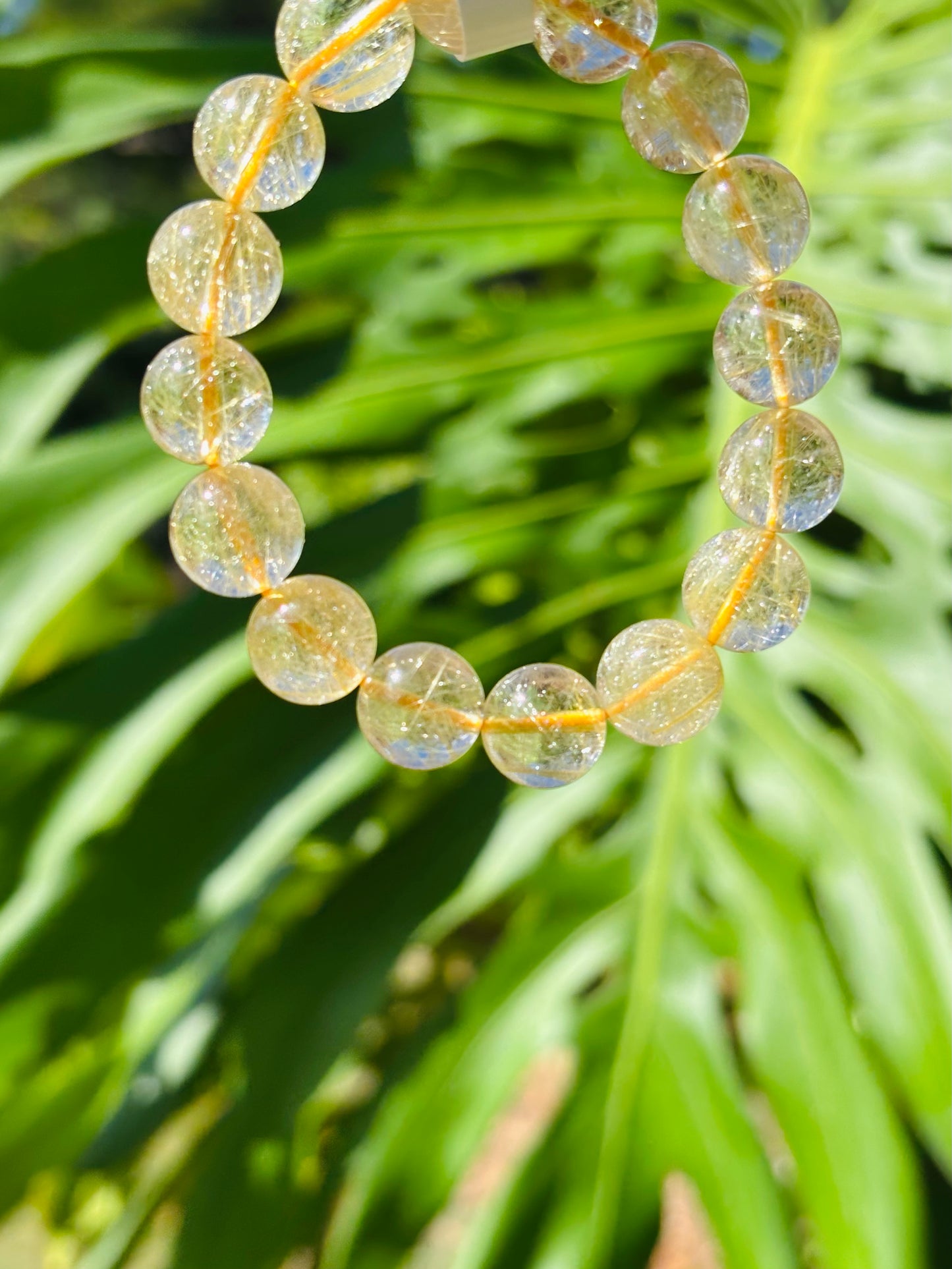 Yellow Rutile Quartz 11.5mm