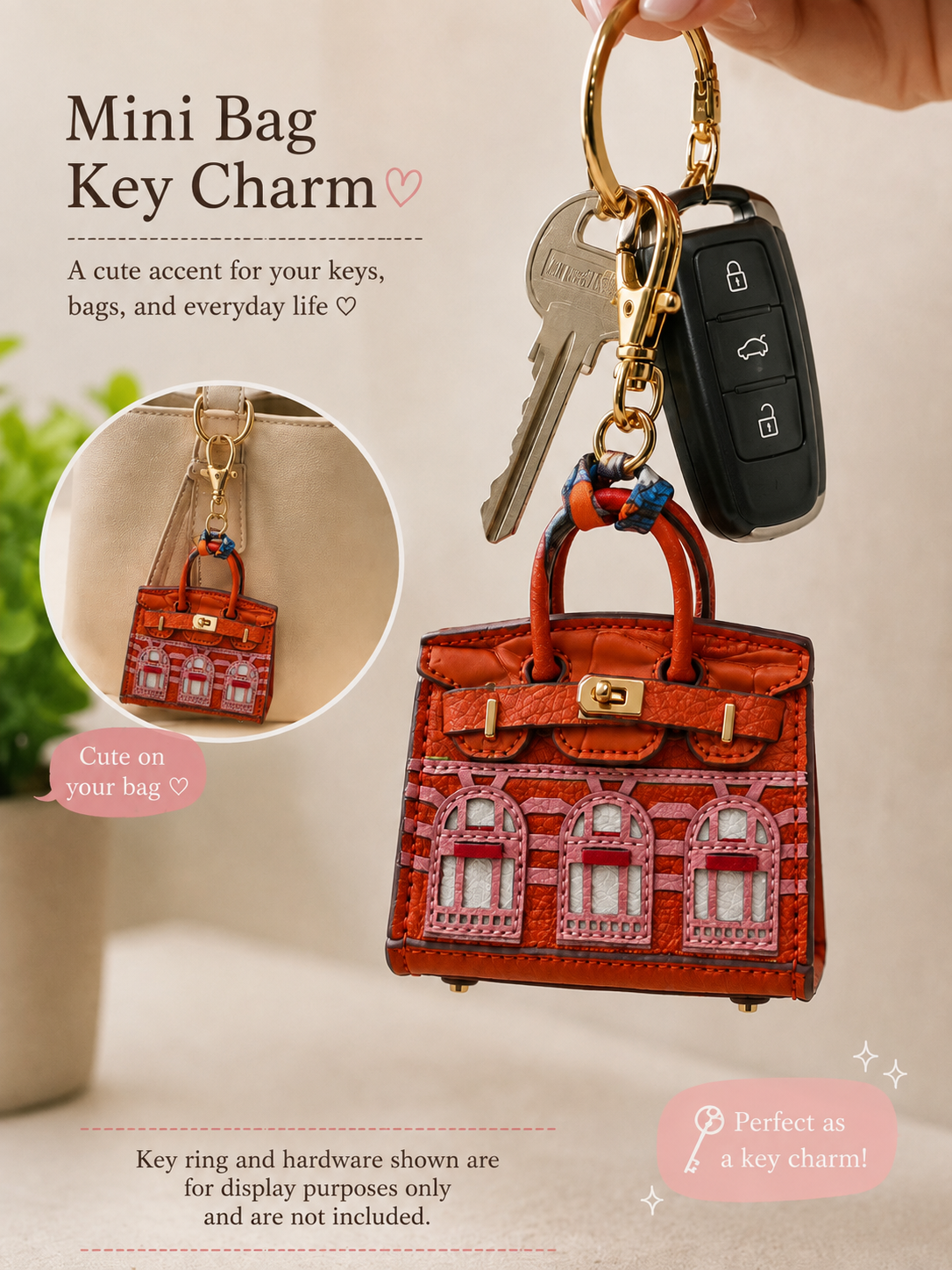 #Mini Bag charm
