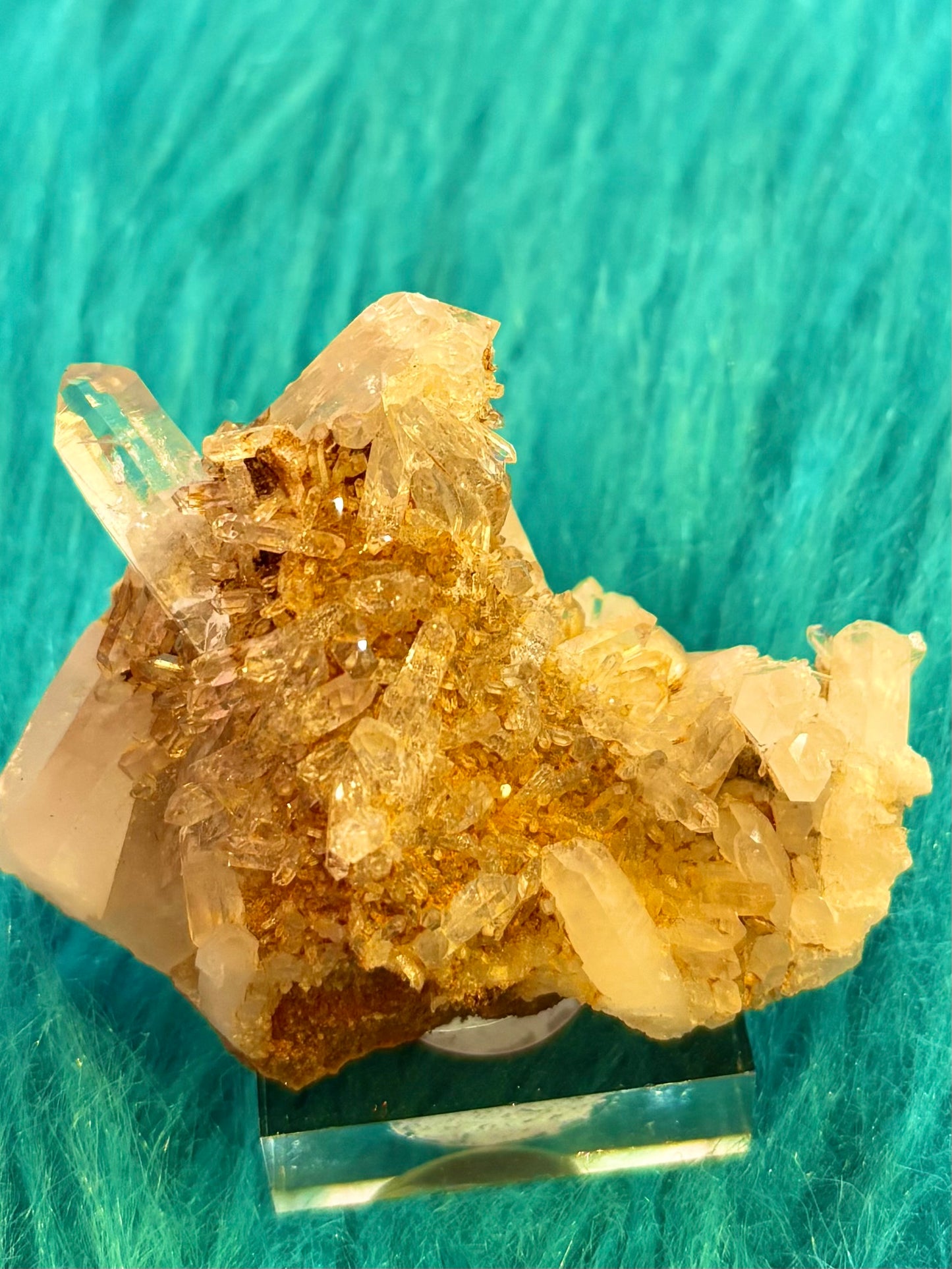 水晶クラスター72gram