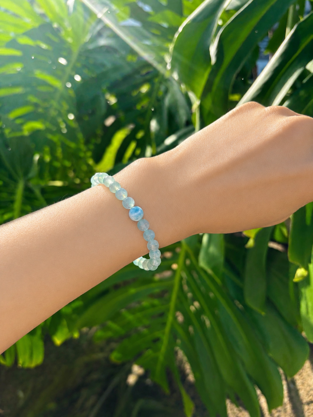 *レアGreen Moonstone Bracelet