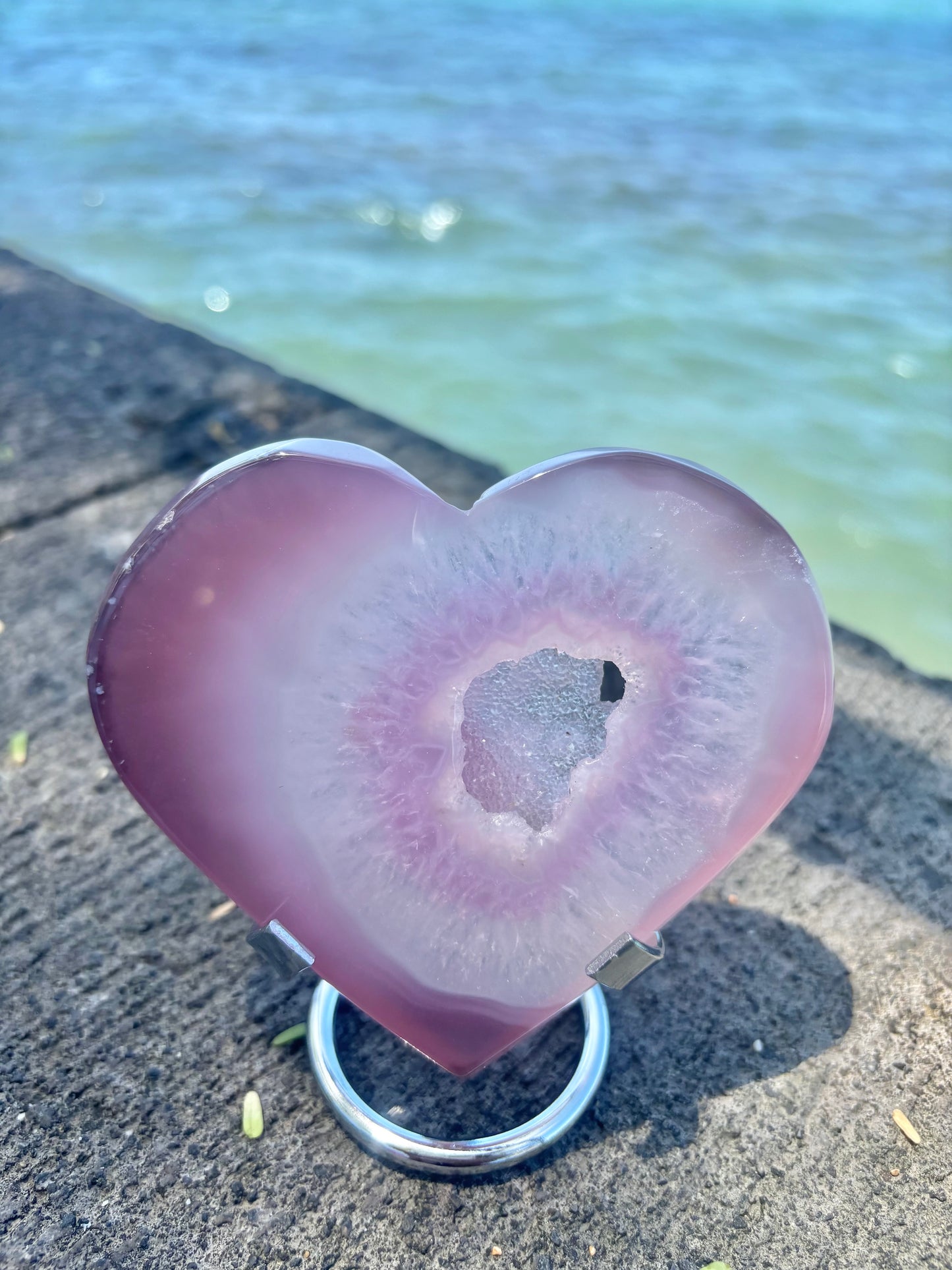 #Jelly Heart Agate