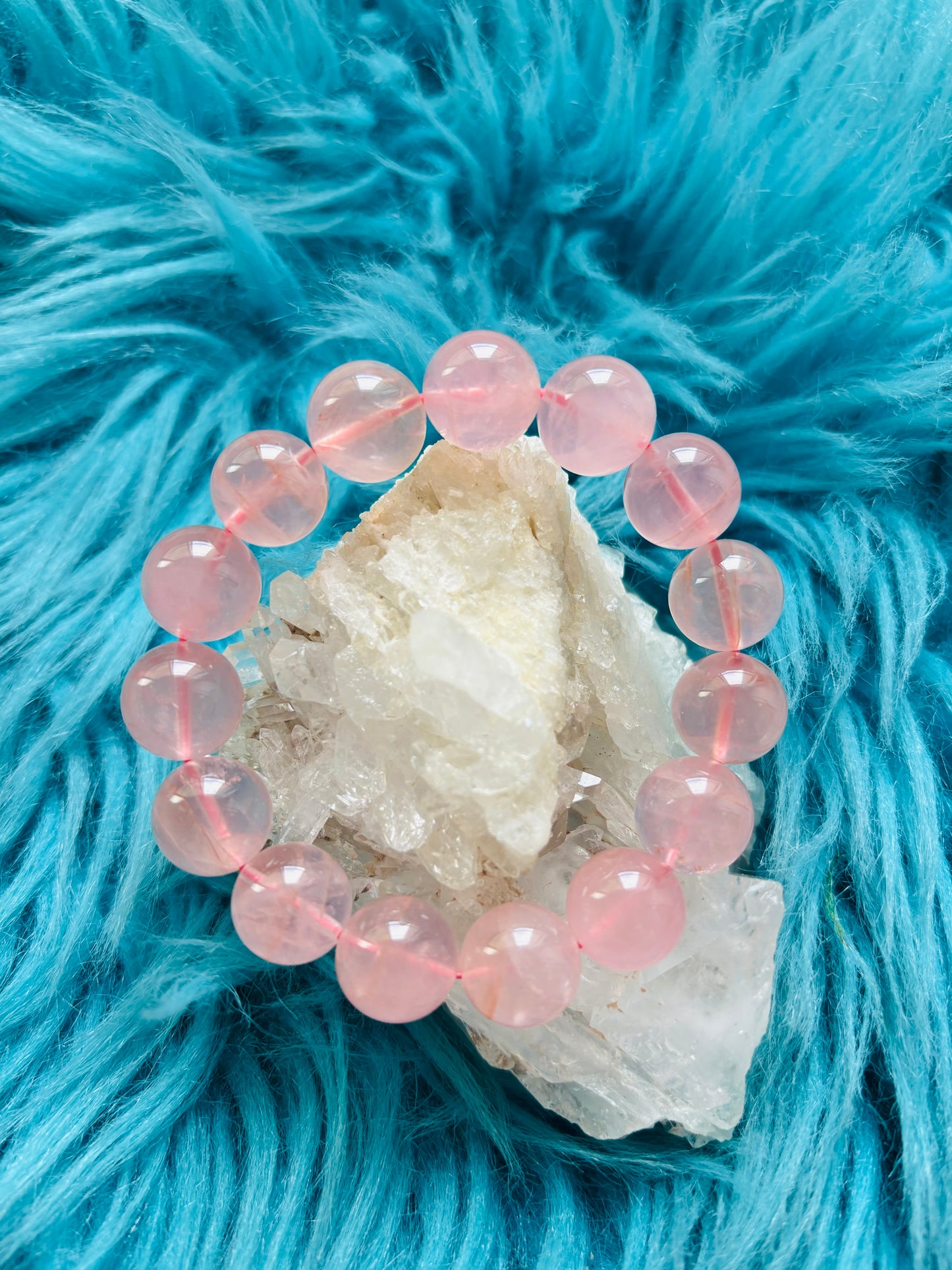 #マダガスカルRose Quartz 13mm