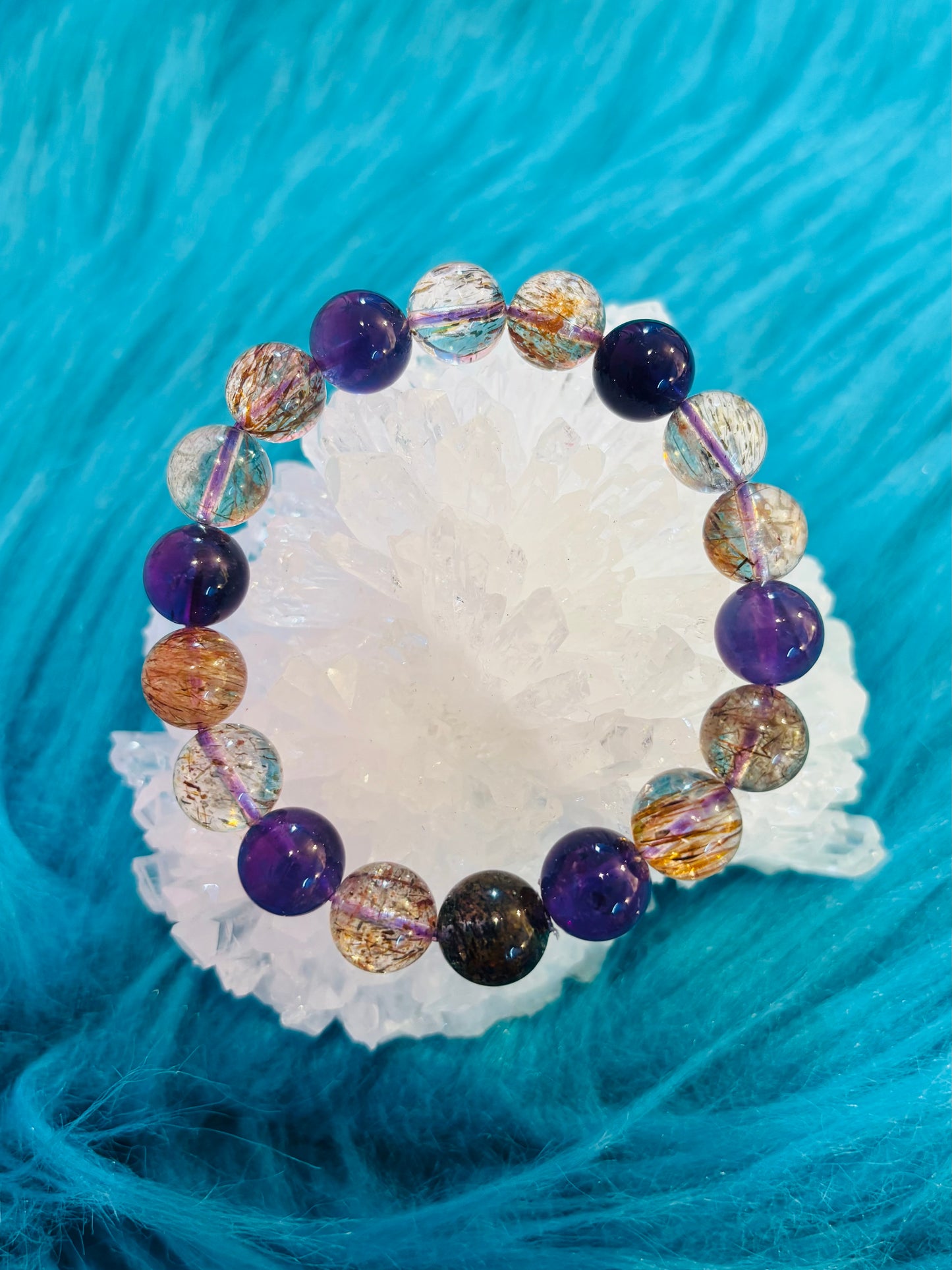 Super seven 10mm bracelet