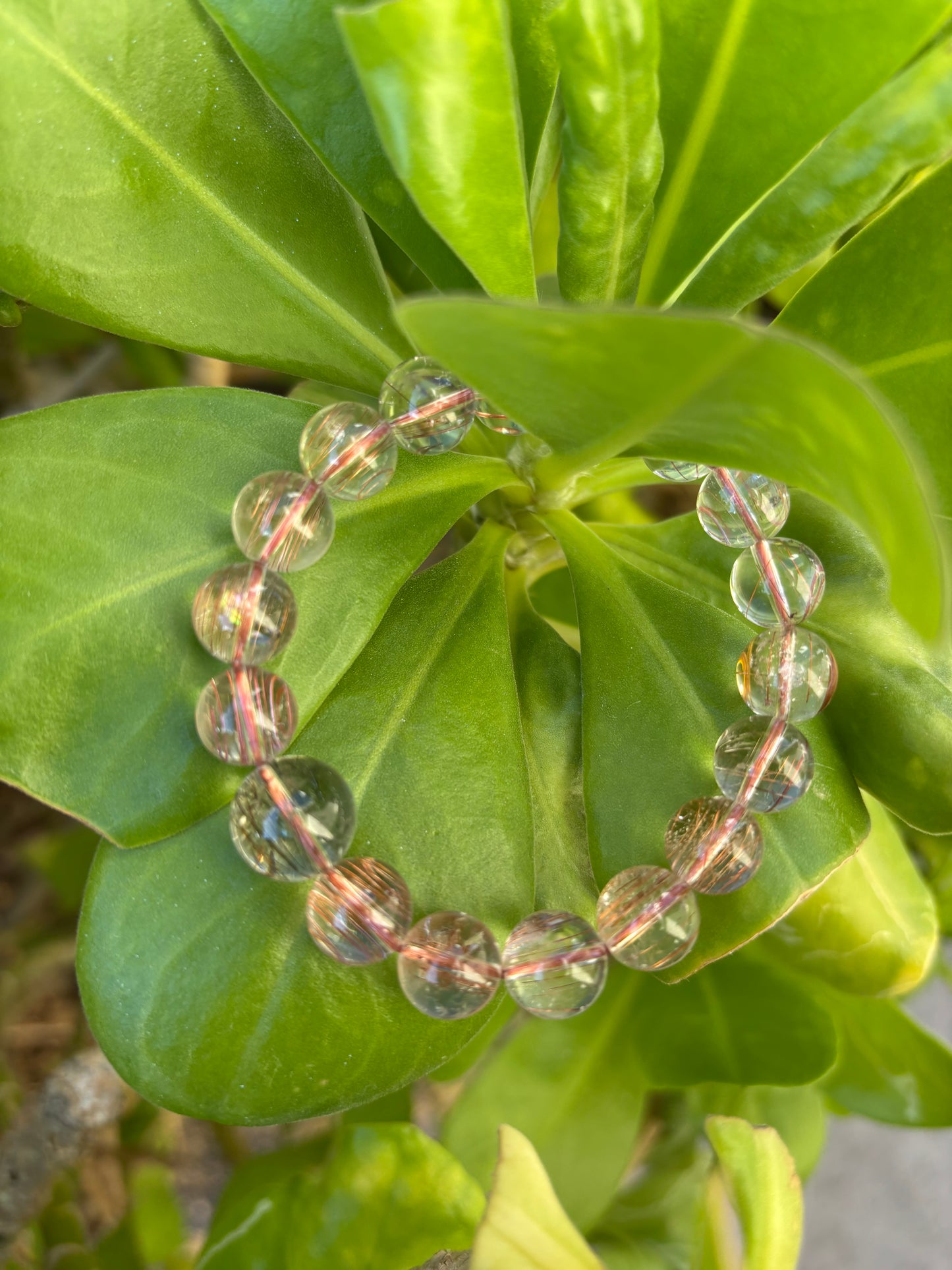 ルチルクォーツ10mm 19cm