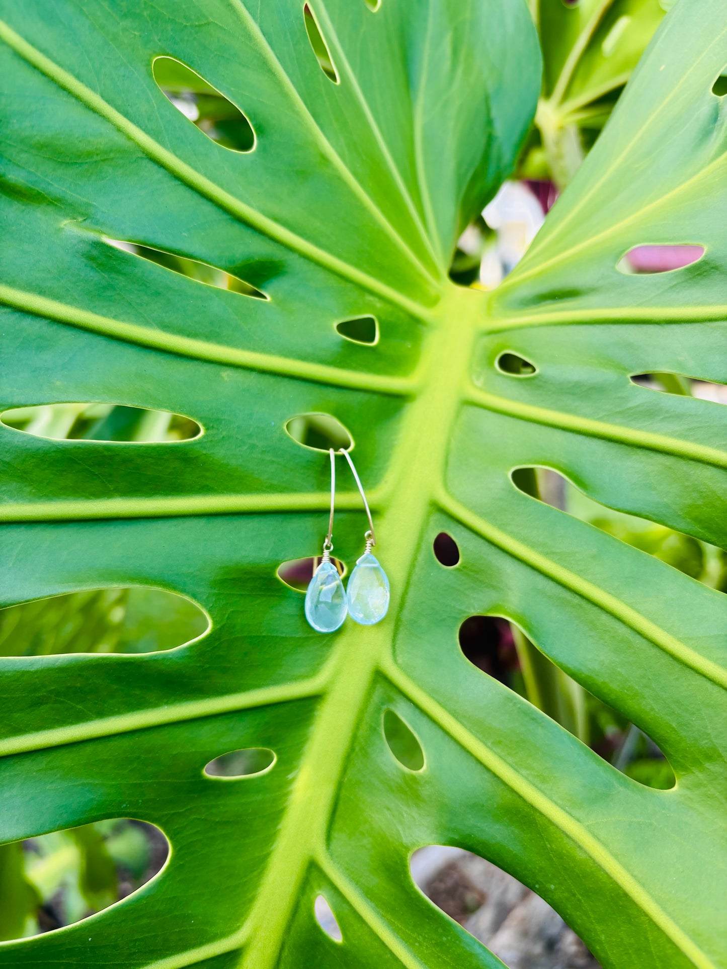 Blue topaz Earrings(ブルートパーズピアス)