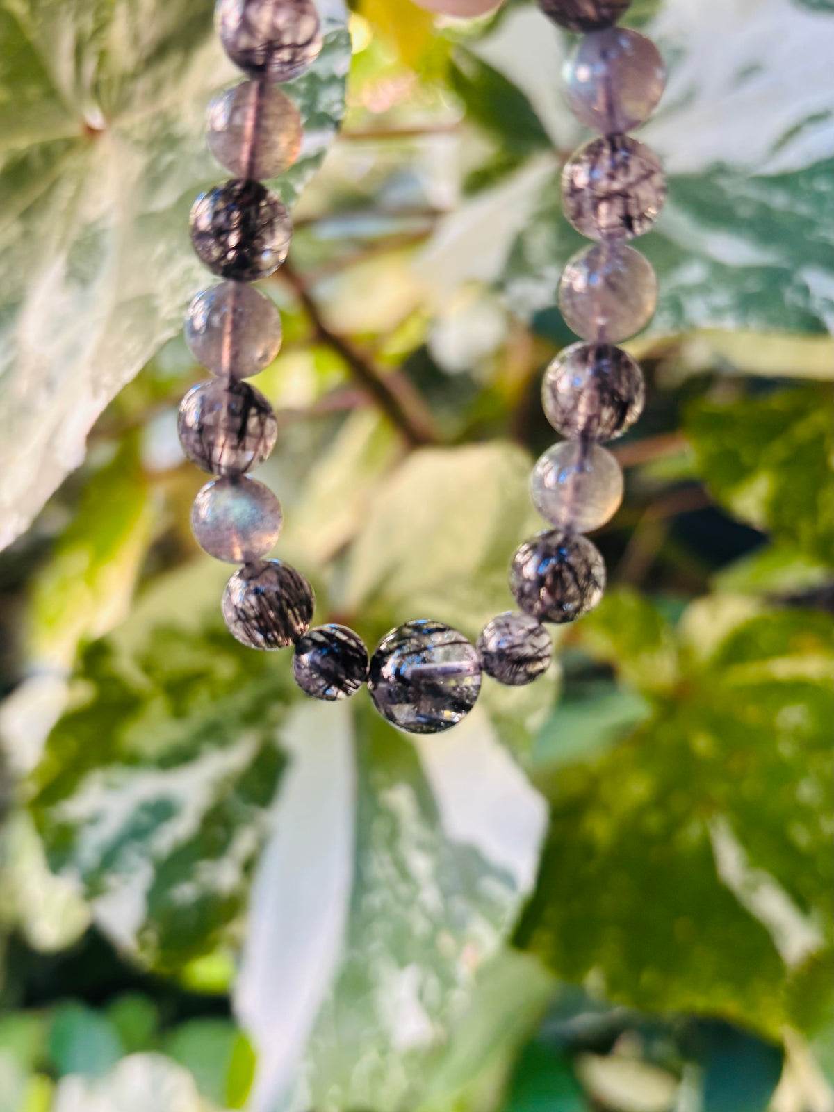 #Black Rutile Quartz