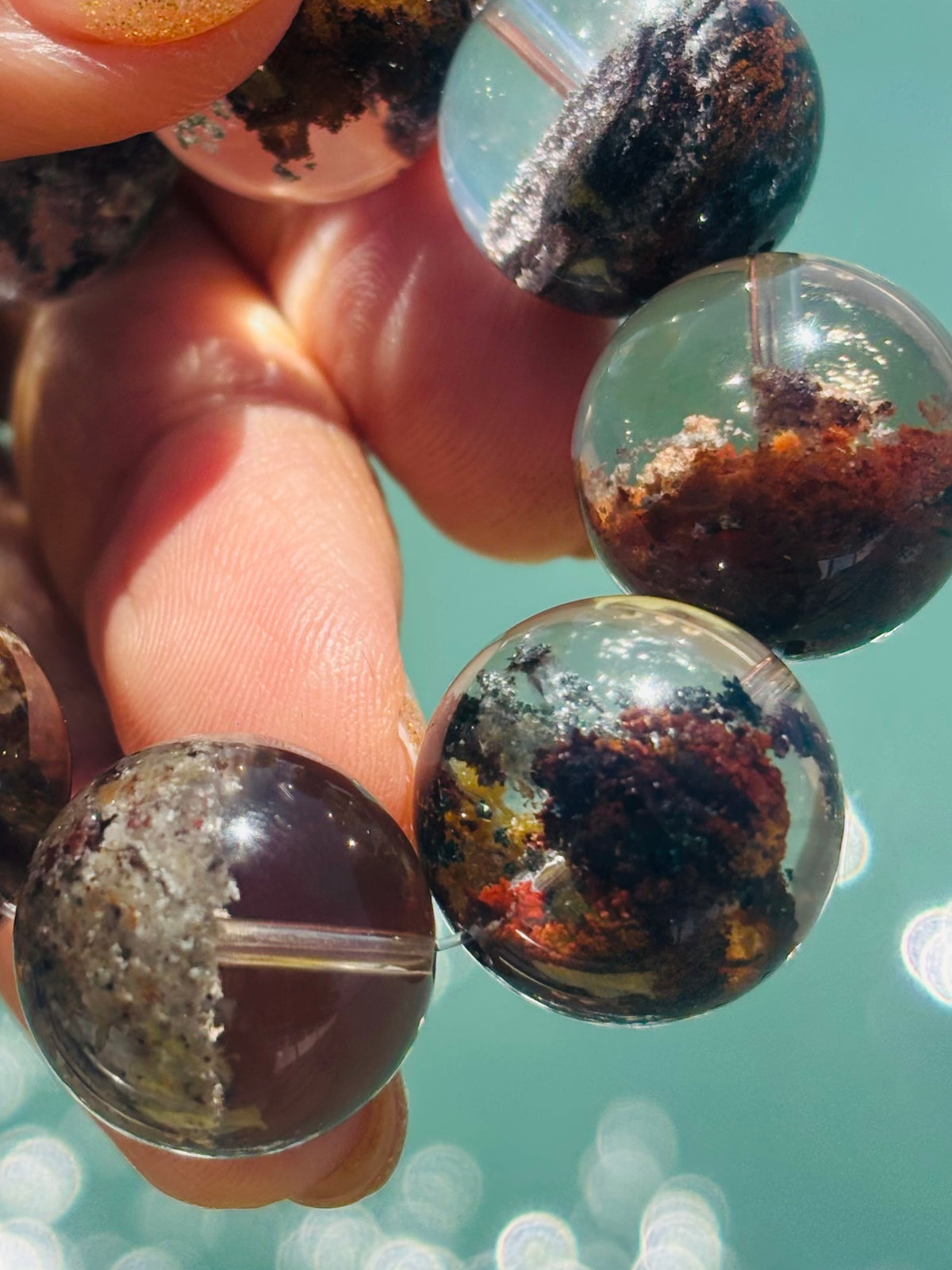 超極上　Monet Garden Quartz 18mm (お客様ご依頼分)