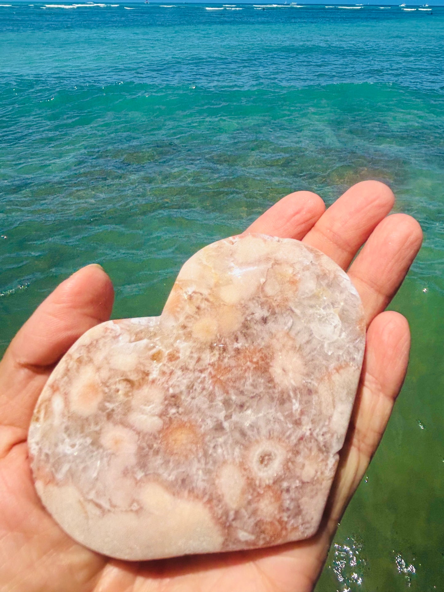 #Pink Flower Agate⓶