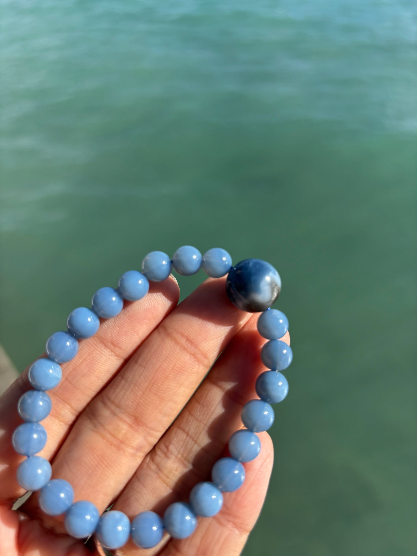 #超レア　Blue Opal  7mm