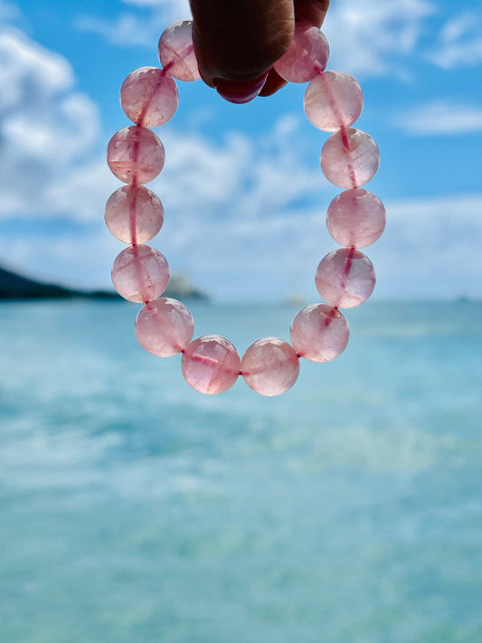 #マダガスカルRose Quartz 12mm