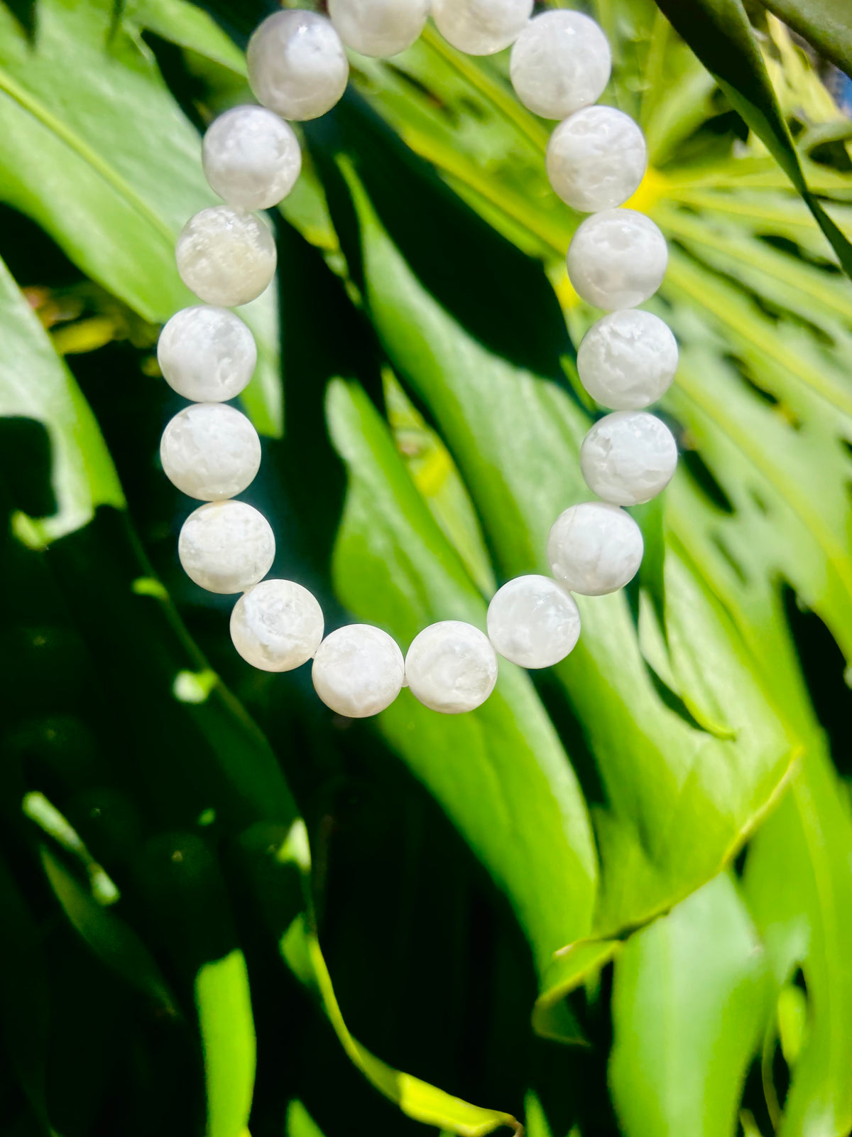 #White snowflake❄️Bracelet 12mm
