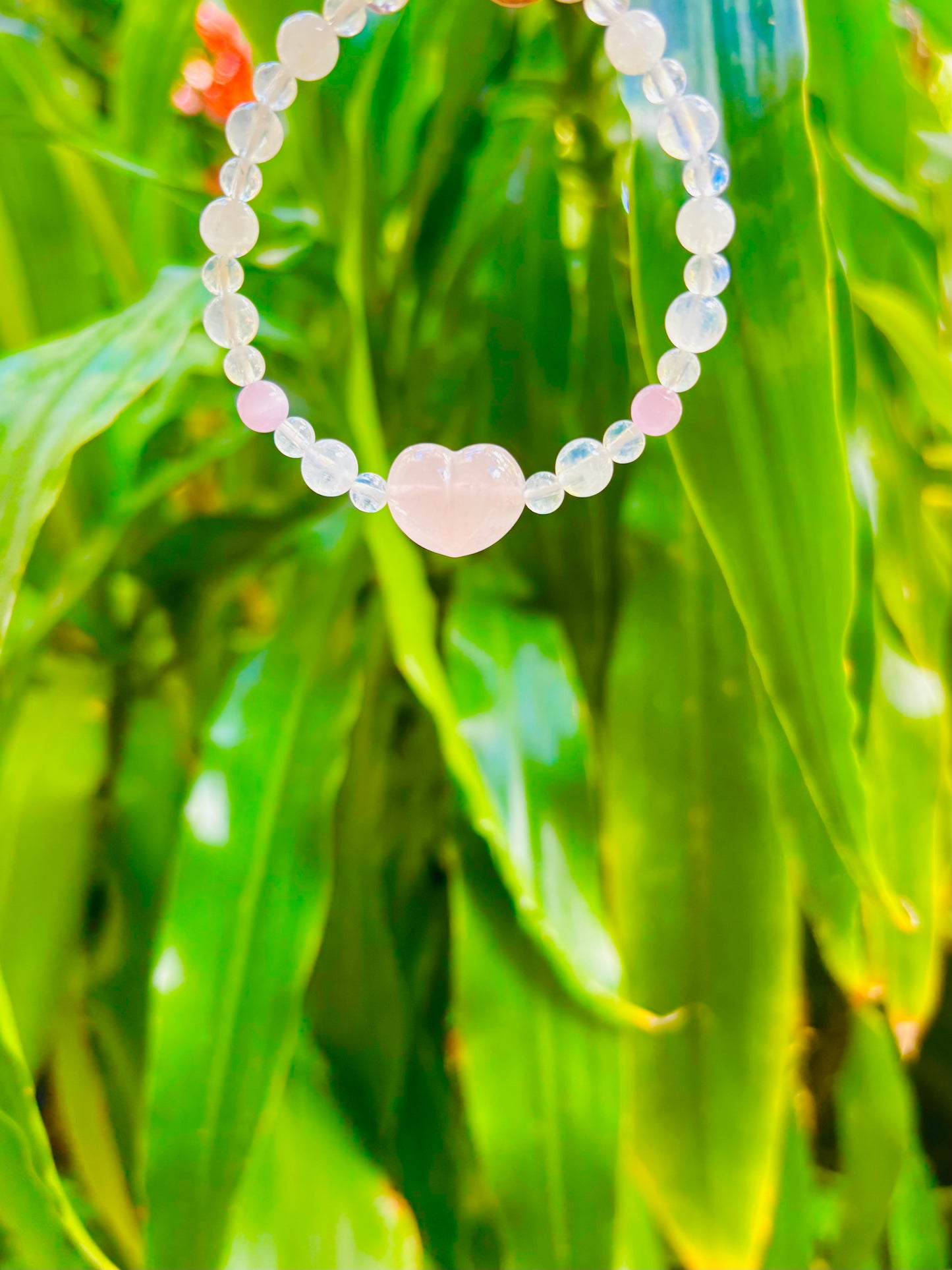 #ALOHA🩷Rose Quartz Bracelet⓵