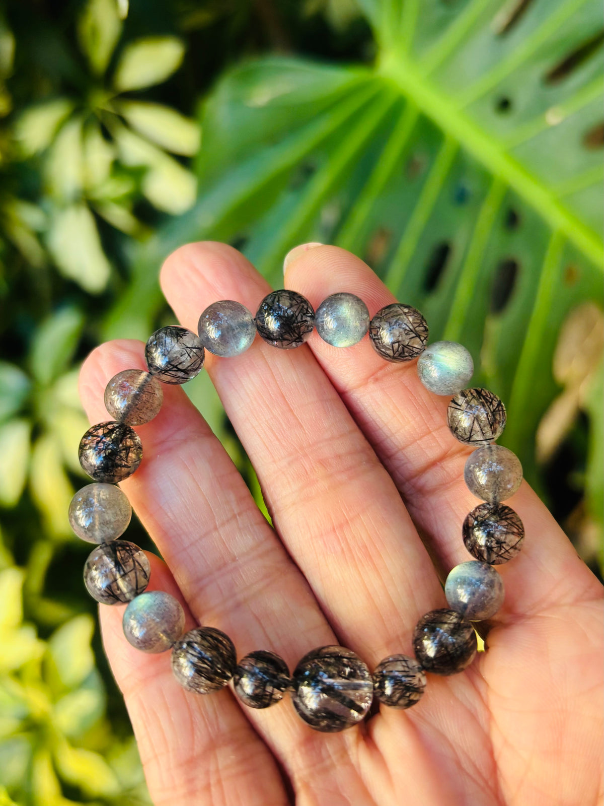 #Black Rutile Quartz